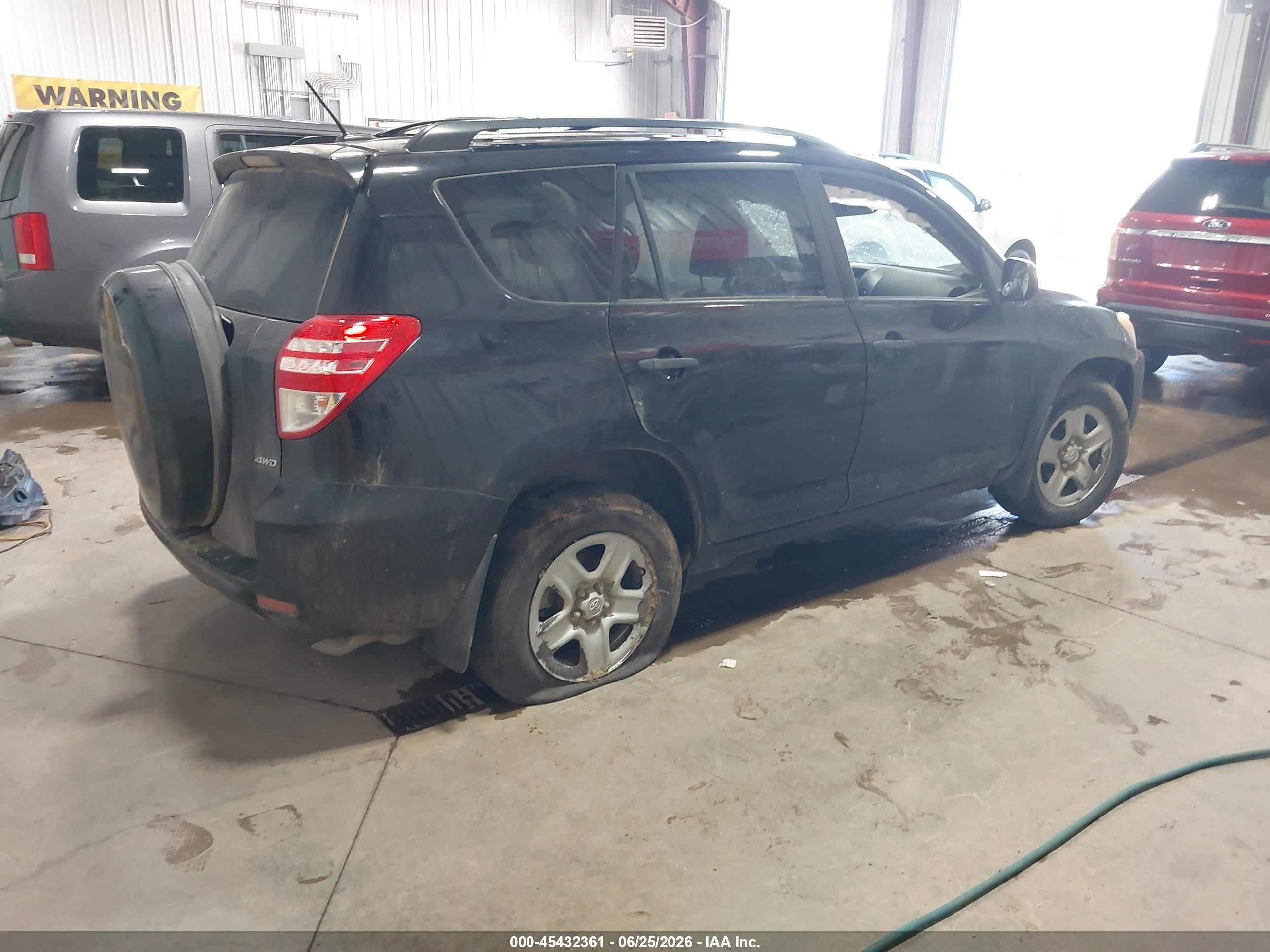 2011 Toyota Rav4   Black vin: 2T3BF4DV0BW138530