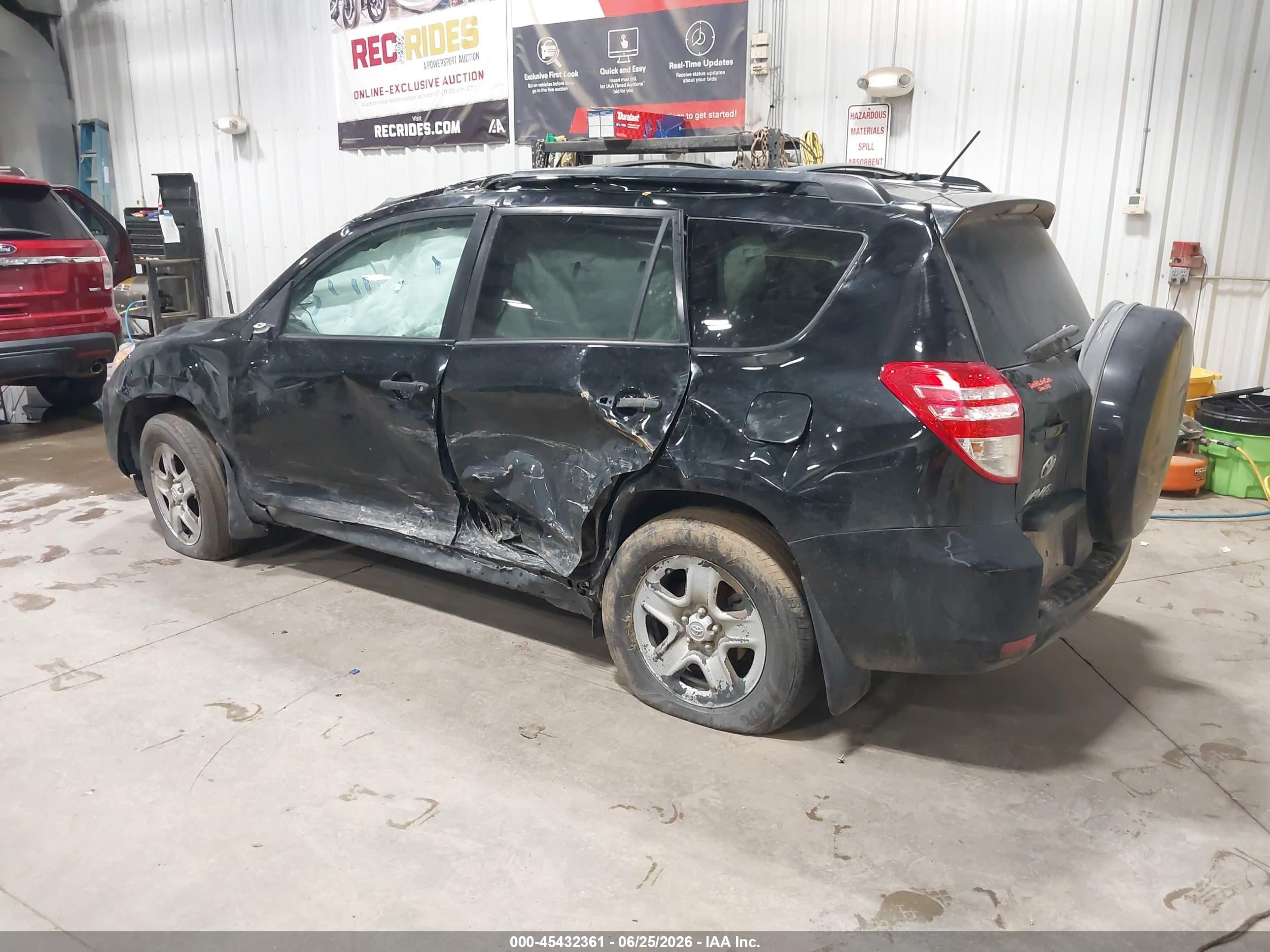 2011 Toyota Rav4   Black vin: 2T3BF4DV0BW138530