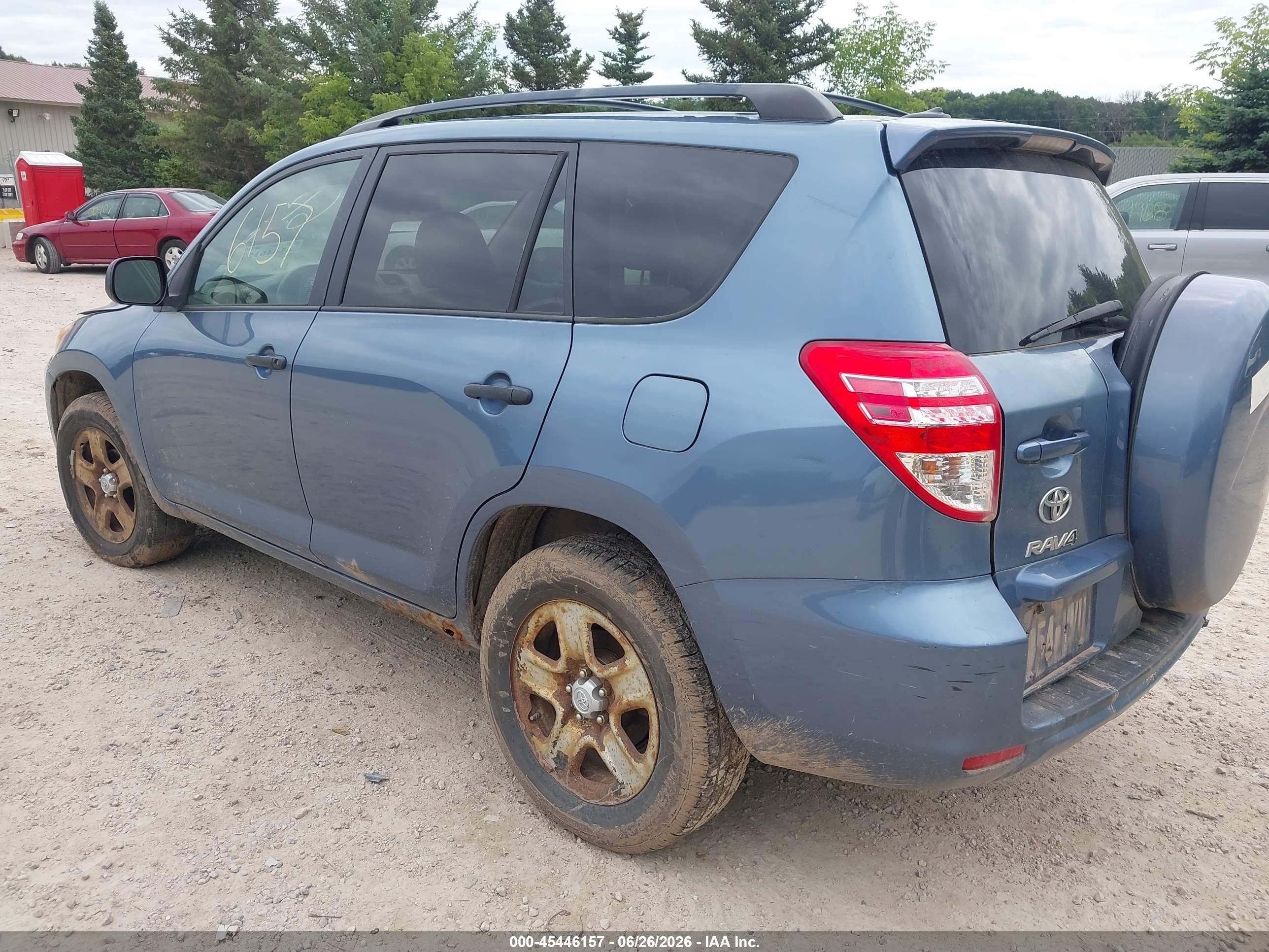 2011 Toyota Rav4   Blue vin: 2T3BF4DV0BW142447