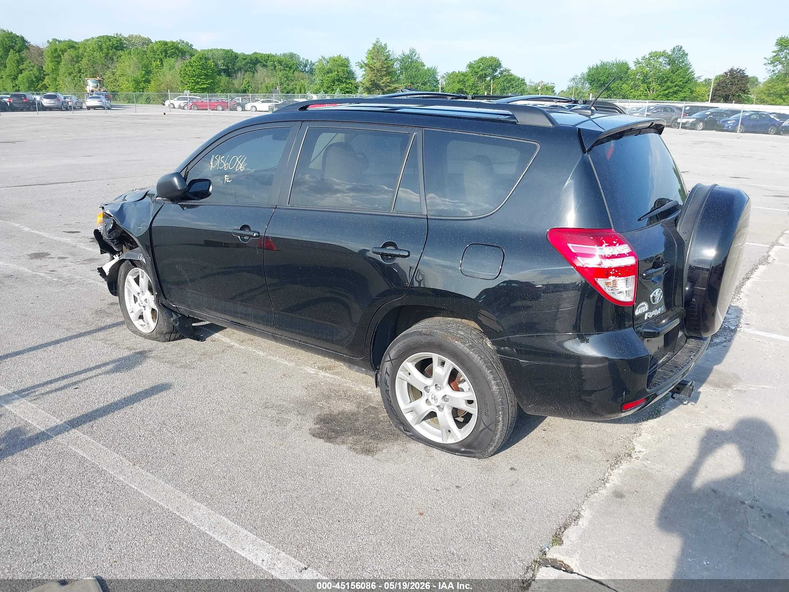 2011 Toyota Rav4   Black vin: 2T3BF4DV0BW156932