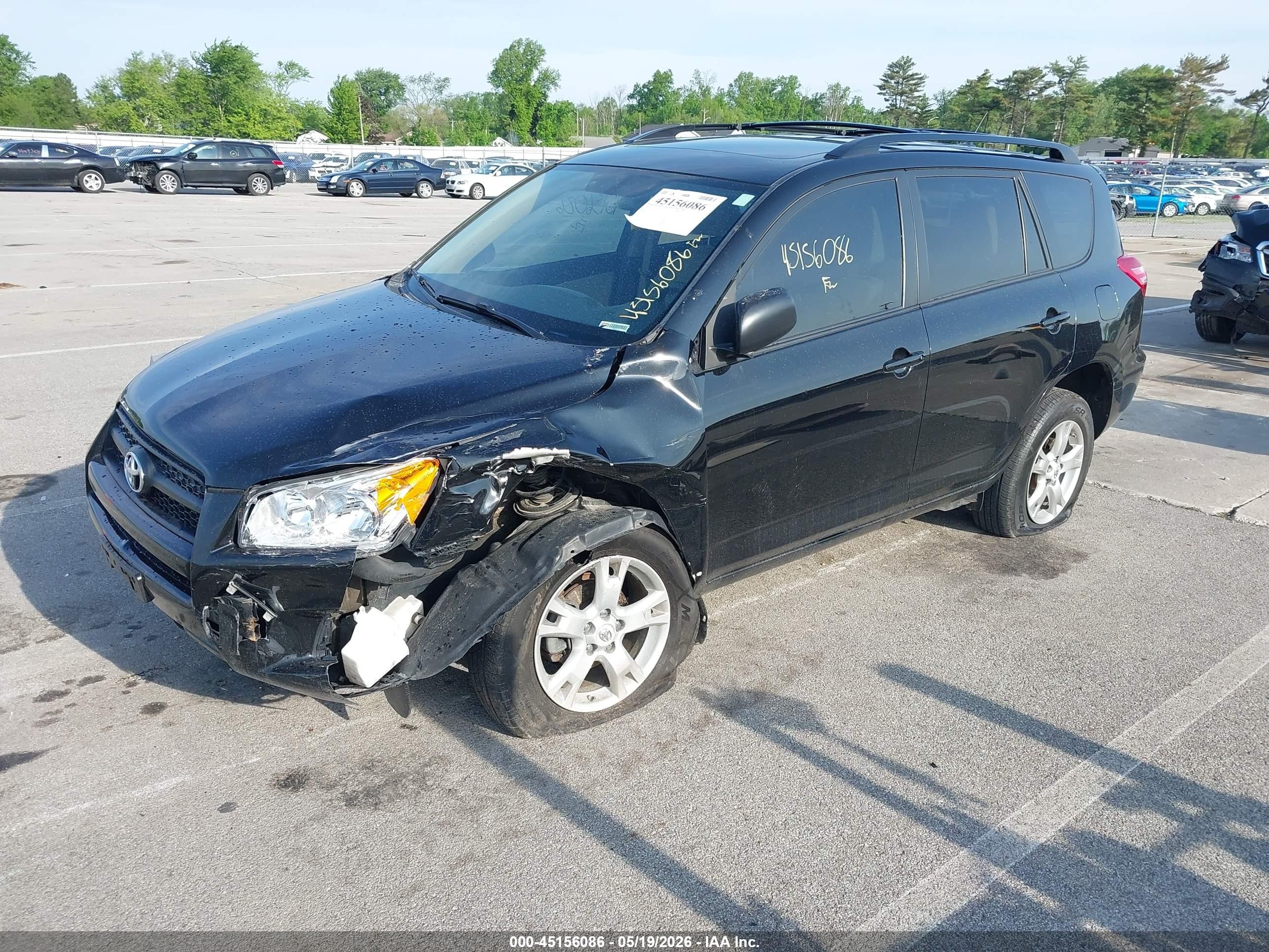 2011 Toyota Rav4   Black vin: 2T3BF4DV0BW156932