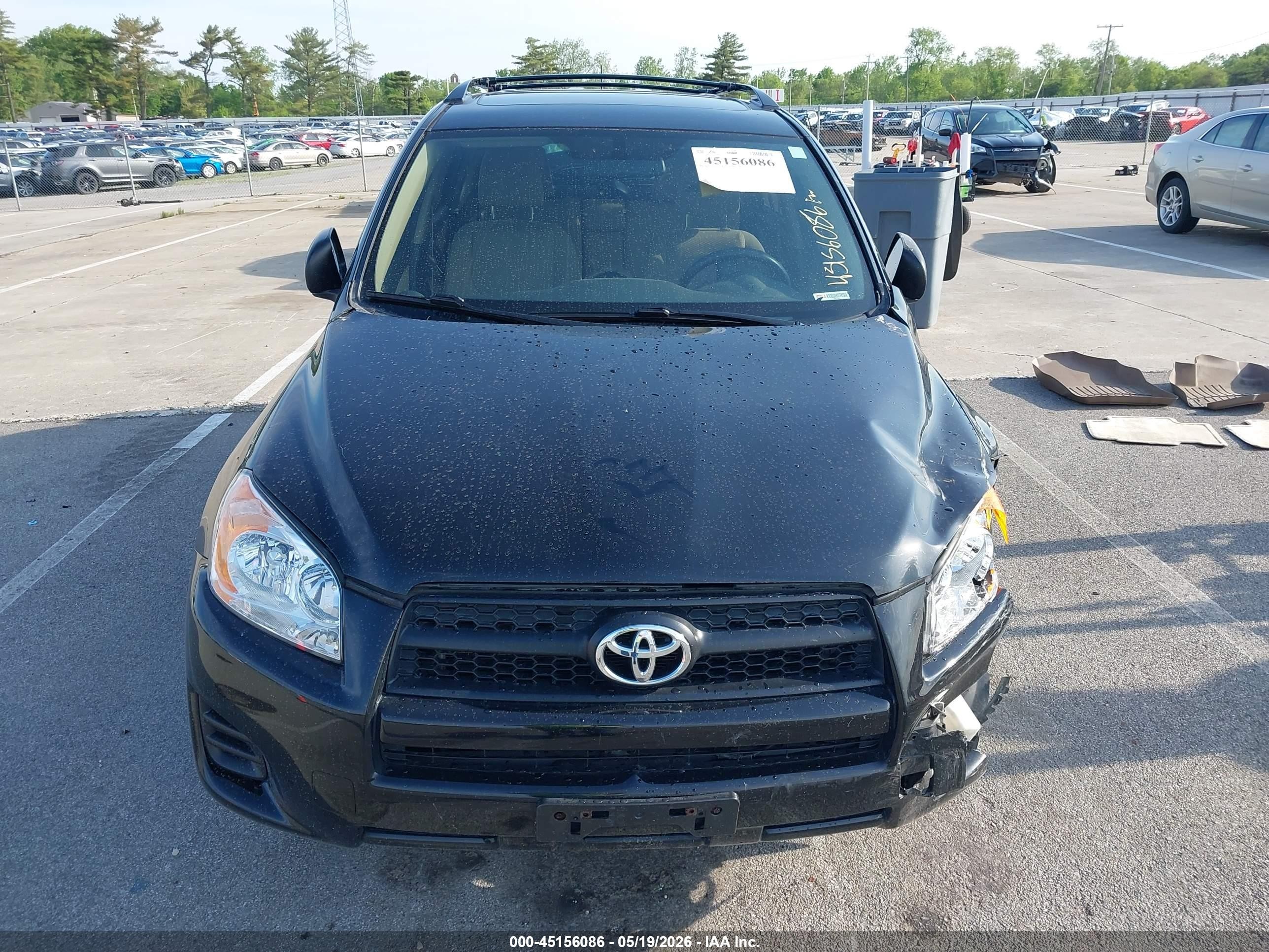 2011 Toyota Rav4   Black vin: 2T3BF4DV0BW156932