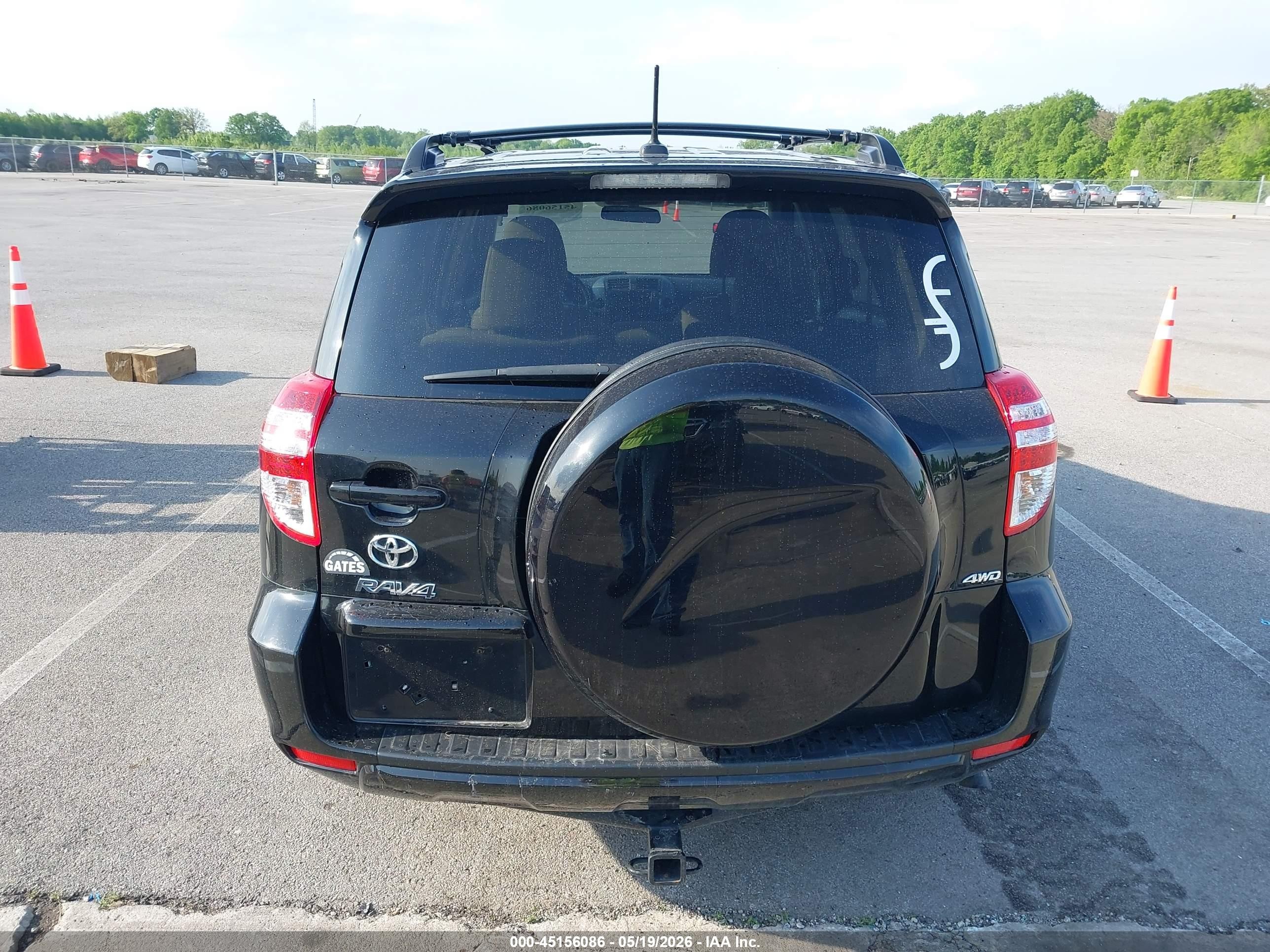 2011 Toyota Rav4   Black vin: 2T3BF4DV0BW156932