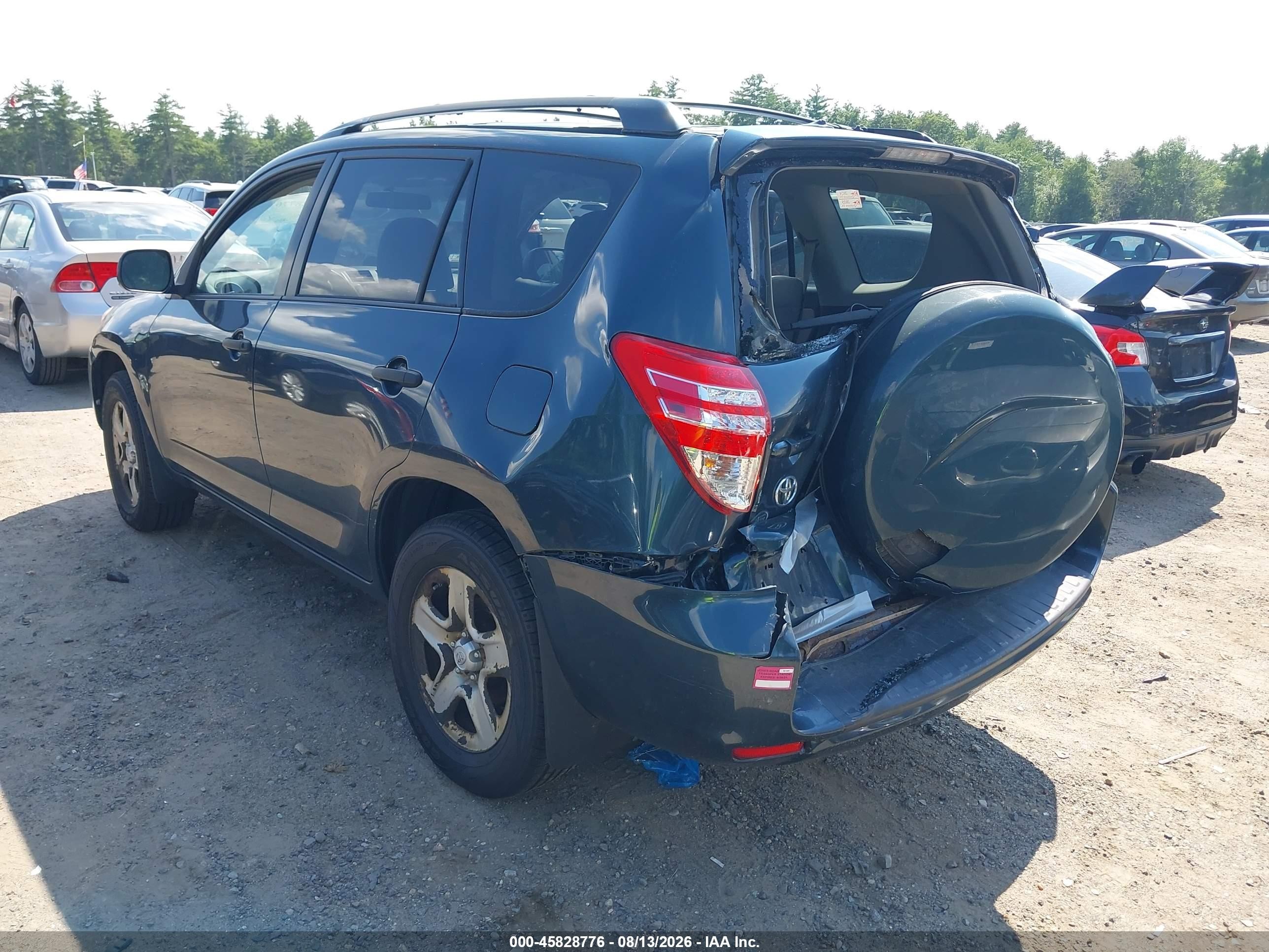 2011 Toyota Rav4   Синий vin: 2T3BF4DV0BW159586