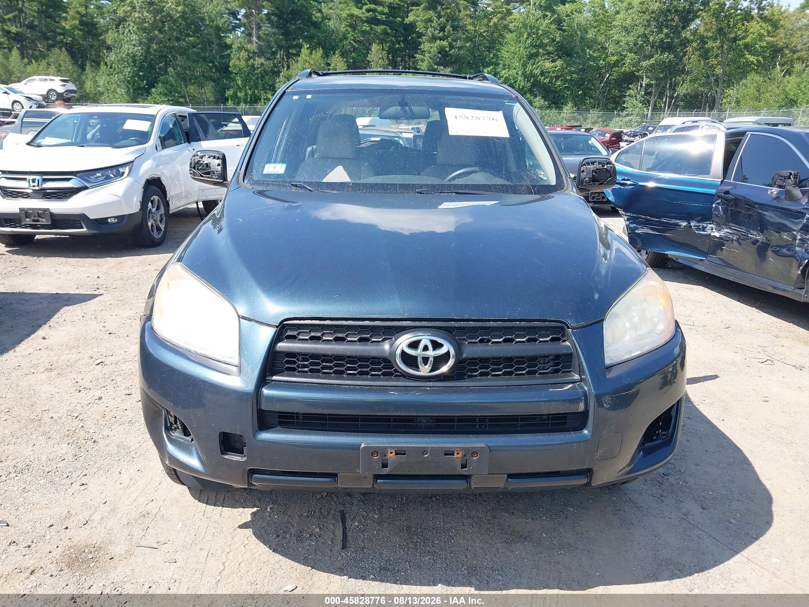 2011 Toyota Rav4   Синий vin: 2T3BF4DV0BW159586