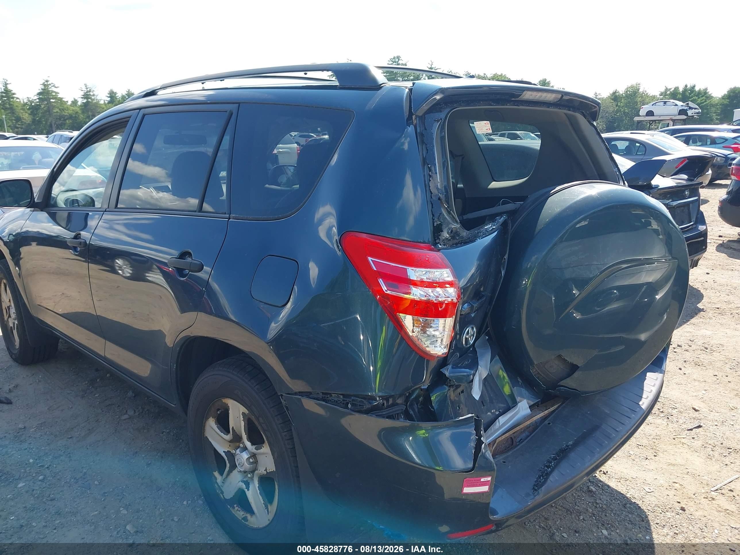 2011 Toyota Rav4   Синий vin: 2T3BF4DV0BW159586