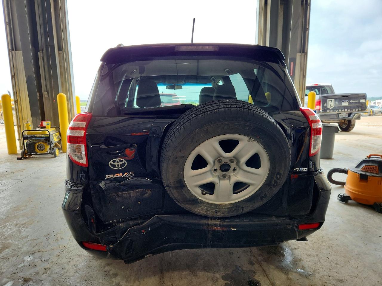 2011 Toyota Rav4 Base Black vin: 2T3BF4DV0BW172788