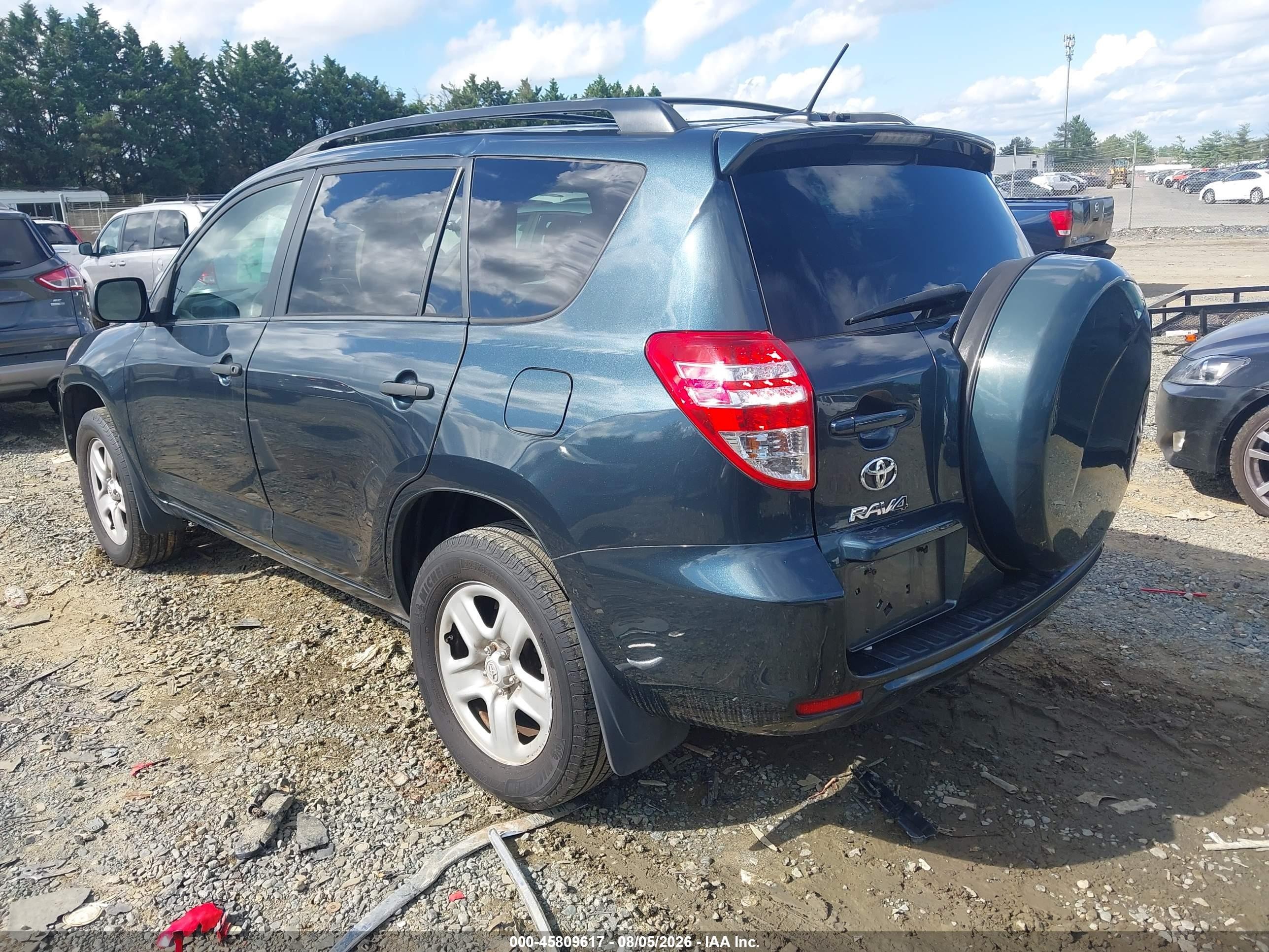 2011 Toyota Rav4   Green vin: 2T3BF4DV0BW176470
