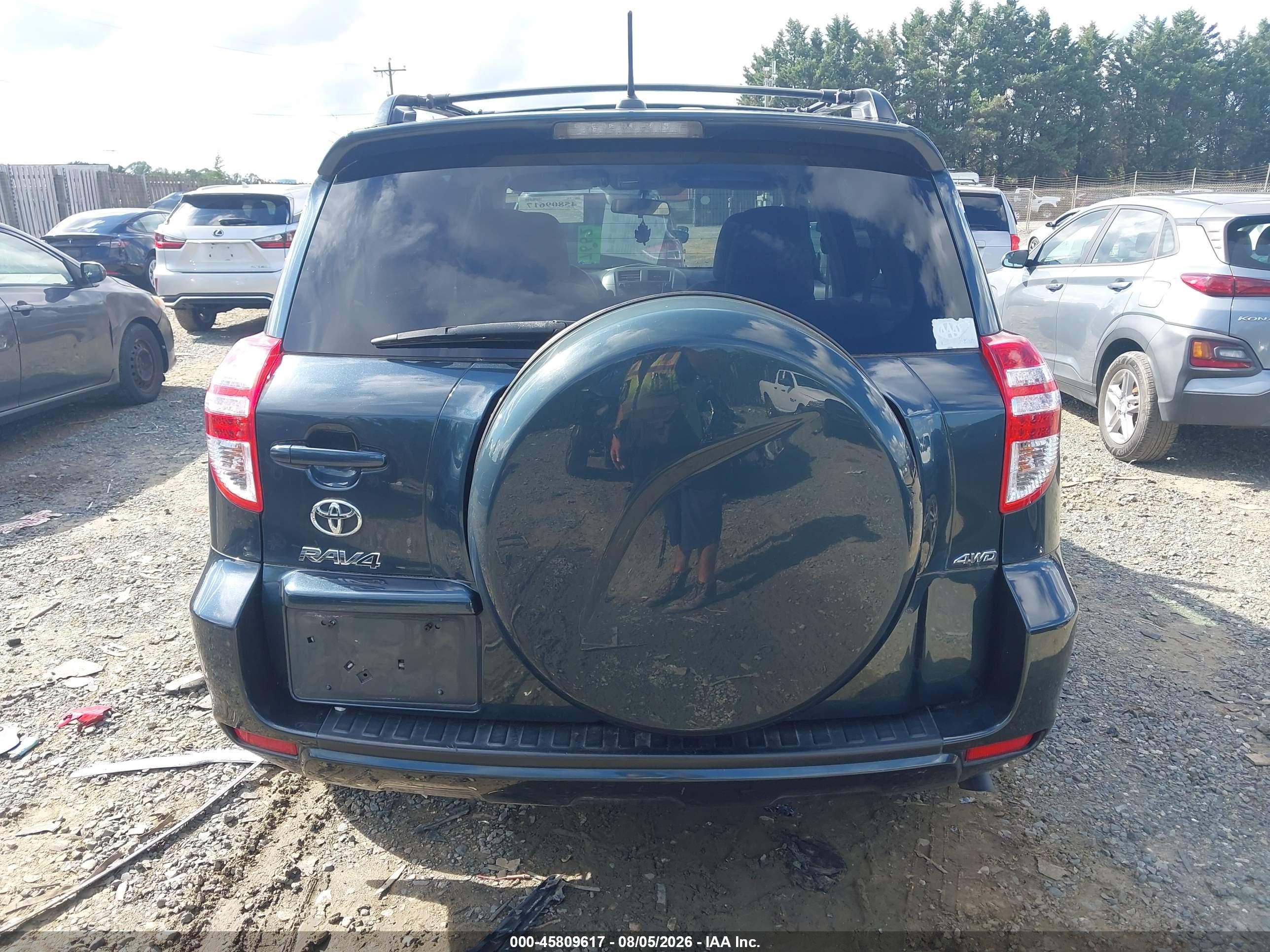 2011 Toyota Rav4   Green vin: 2T3BF4DV0BW176470