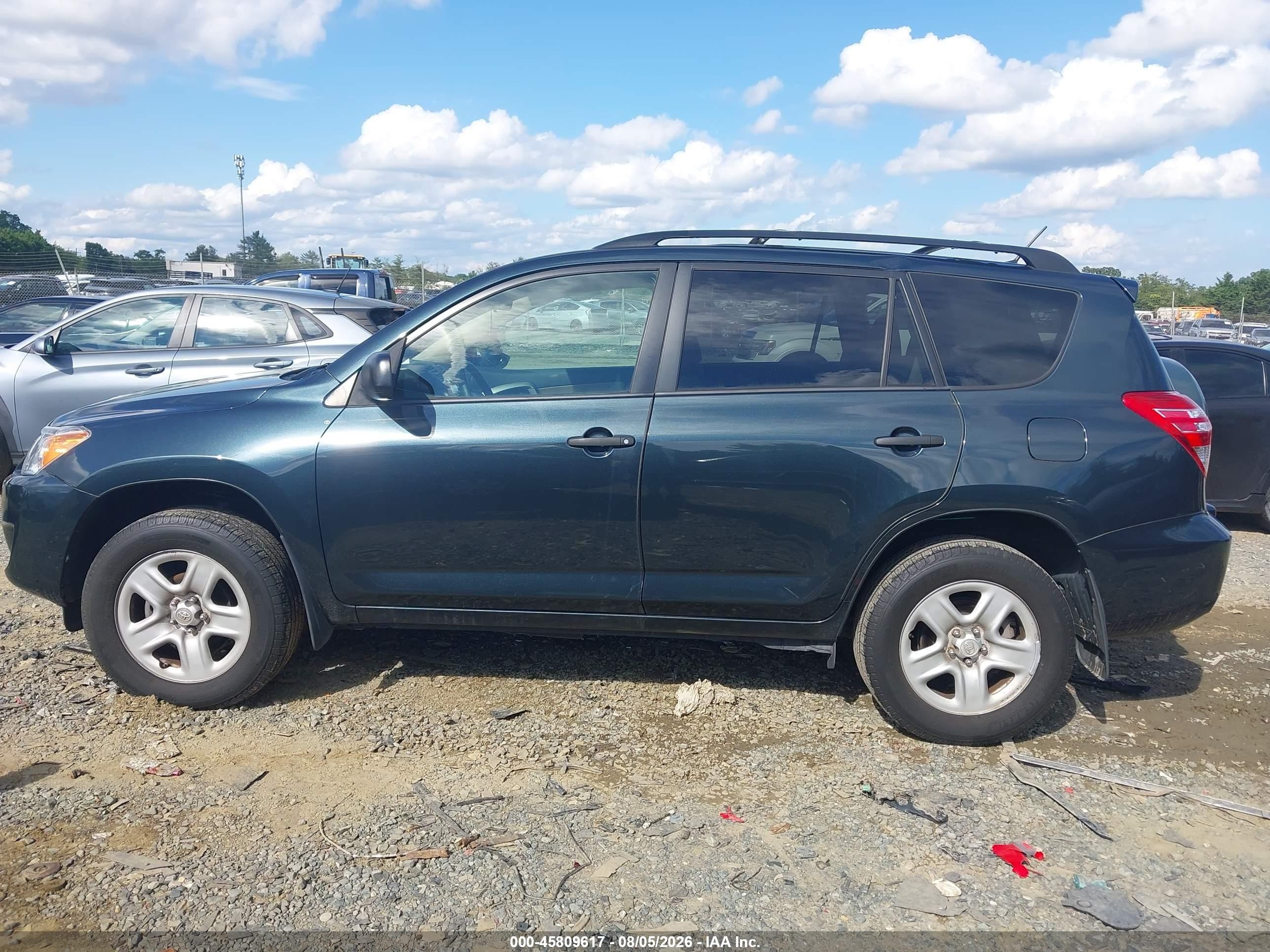 2011 Toyota Rav4   Green vin: 2T3BF4DV0BW176470