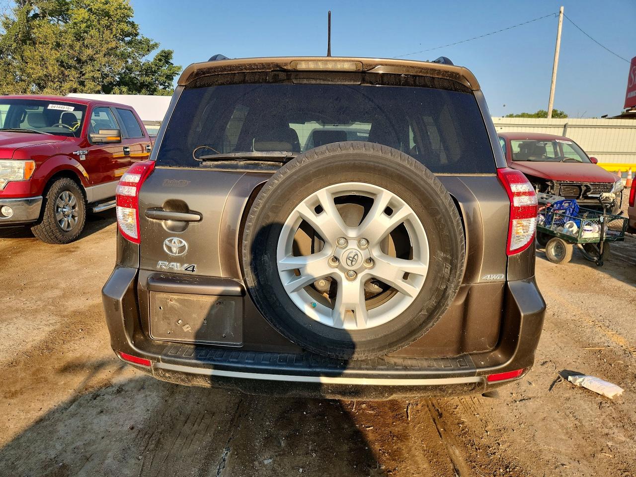 2012 Toyota Rav4 Base Brown vin: 2T3BF4DV0CW179306