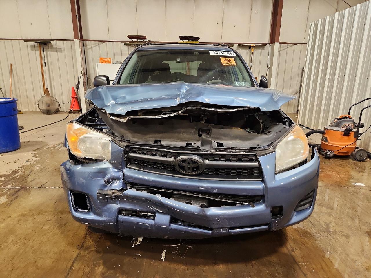 2012 Toyota Rav4 Base Blue vin: 2T3BF4DV0CW184585