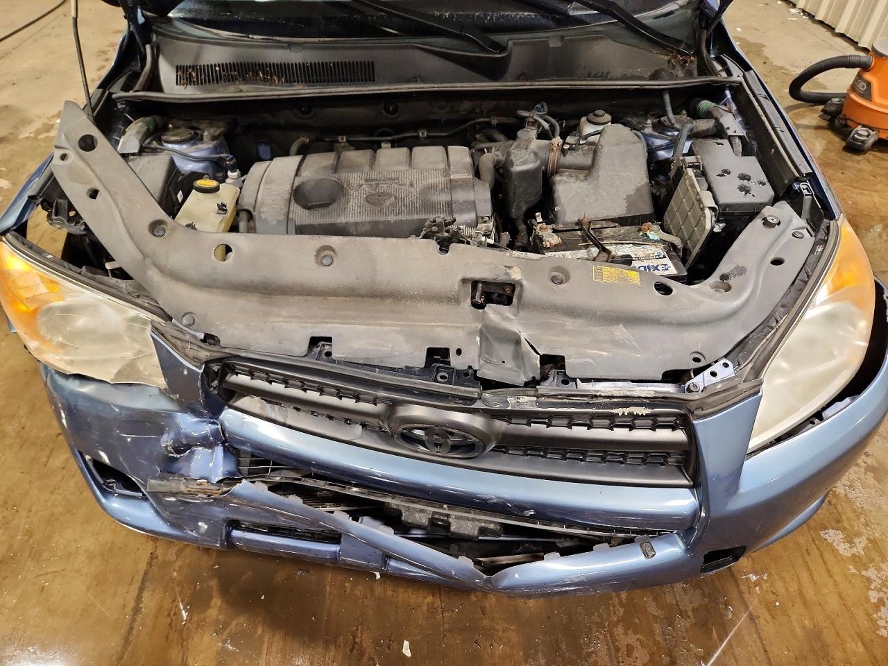 2012 Toyota Rav4 Base Blue vin: 2T3BF4DV0CW184585