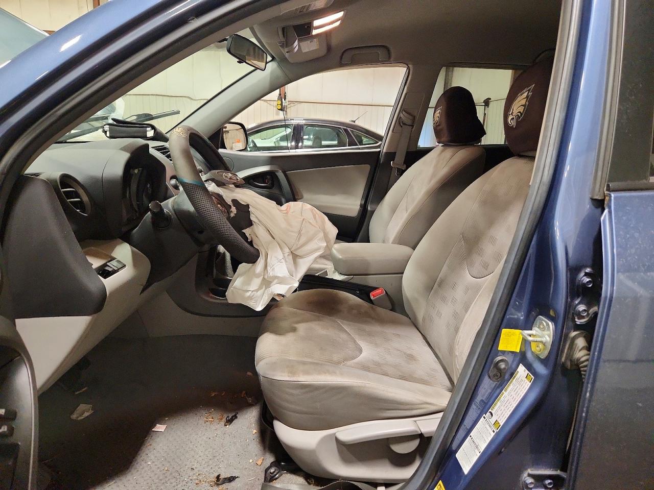 2012 Toyota Rav4 Base Blue vin: 2T3BF4DV0CW184585