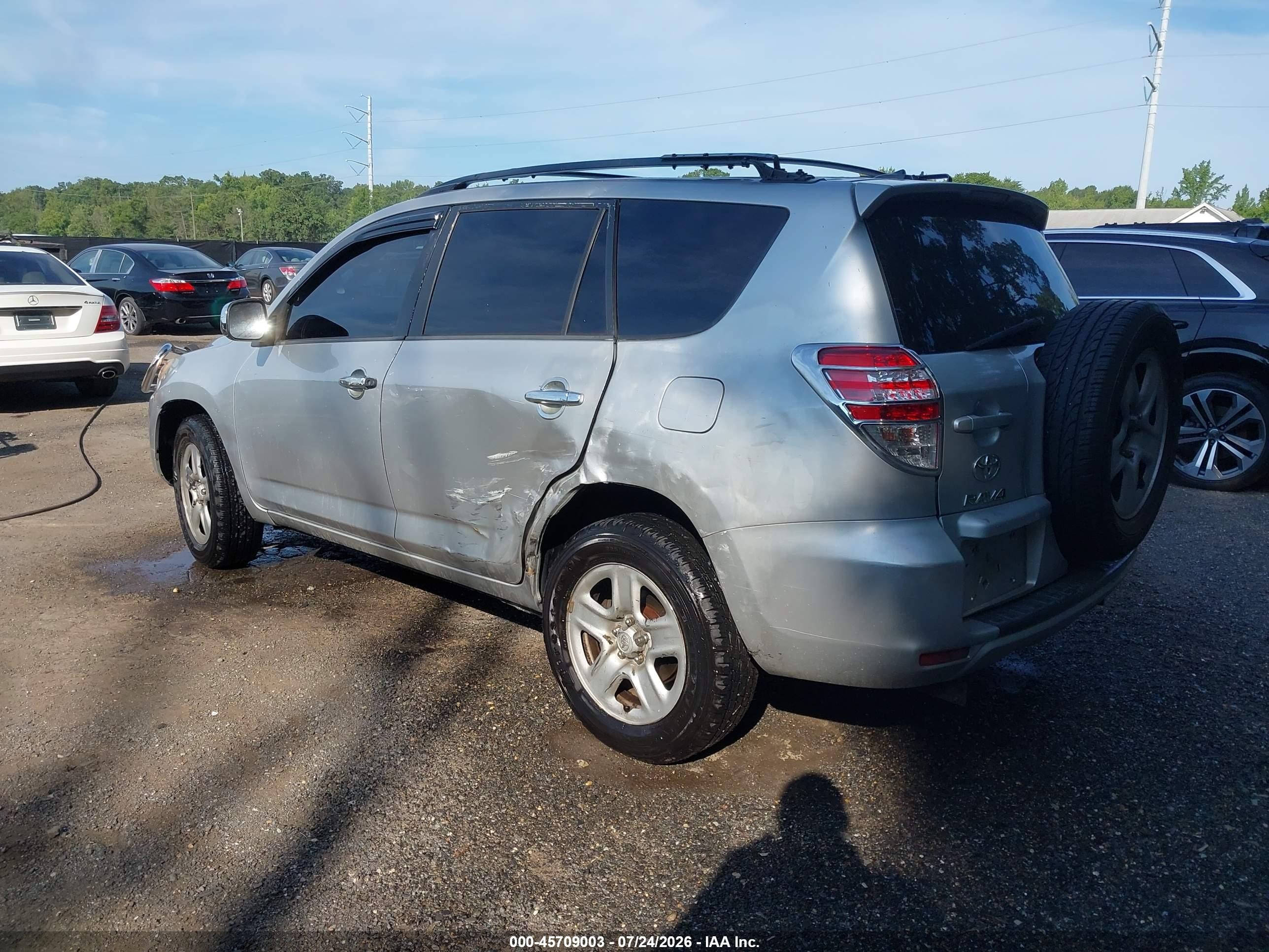 2012 Toyota Rav4 Silver vin: 2T3BF4DV0CW203782