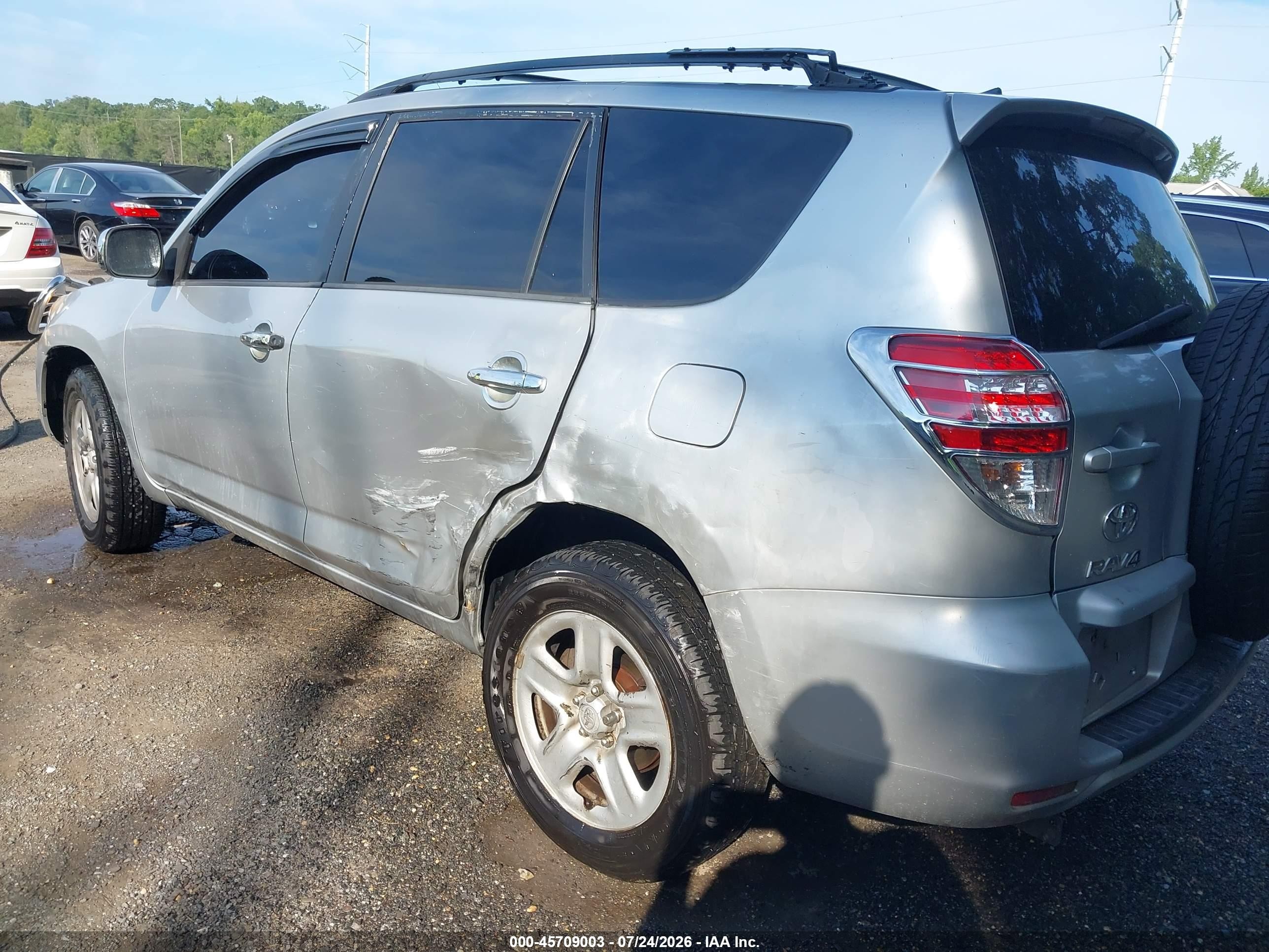 2012 Toyota Rav4 Silver vin: 2T3BF4DV0CW203782
