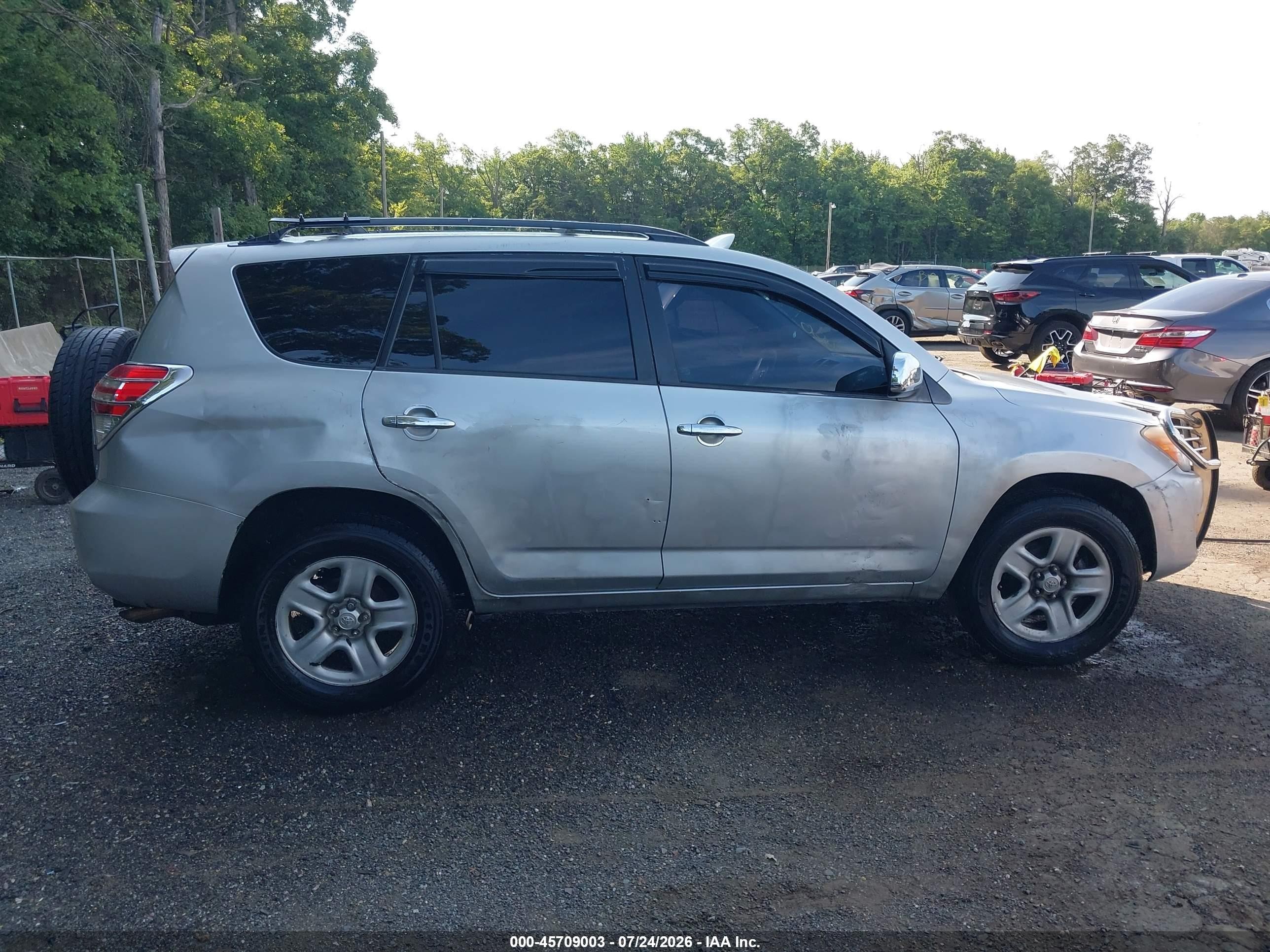2012 Toyota Rav4 Silver vin: 2T3BF4DV0CW203782