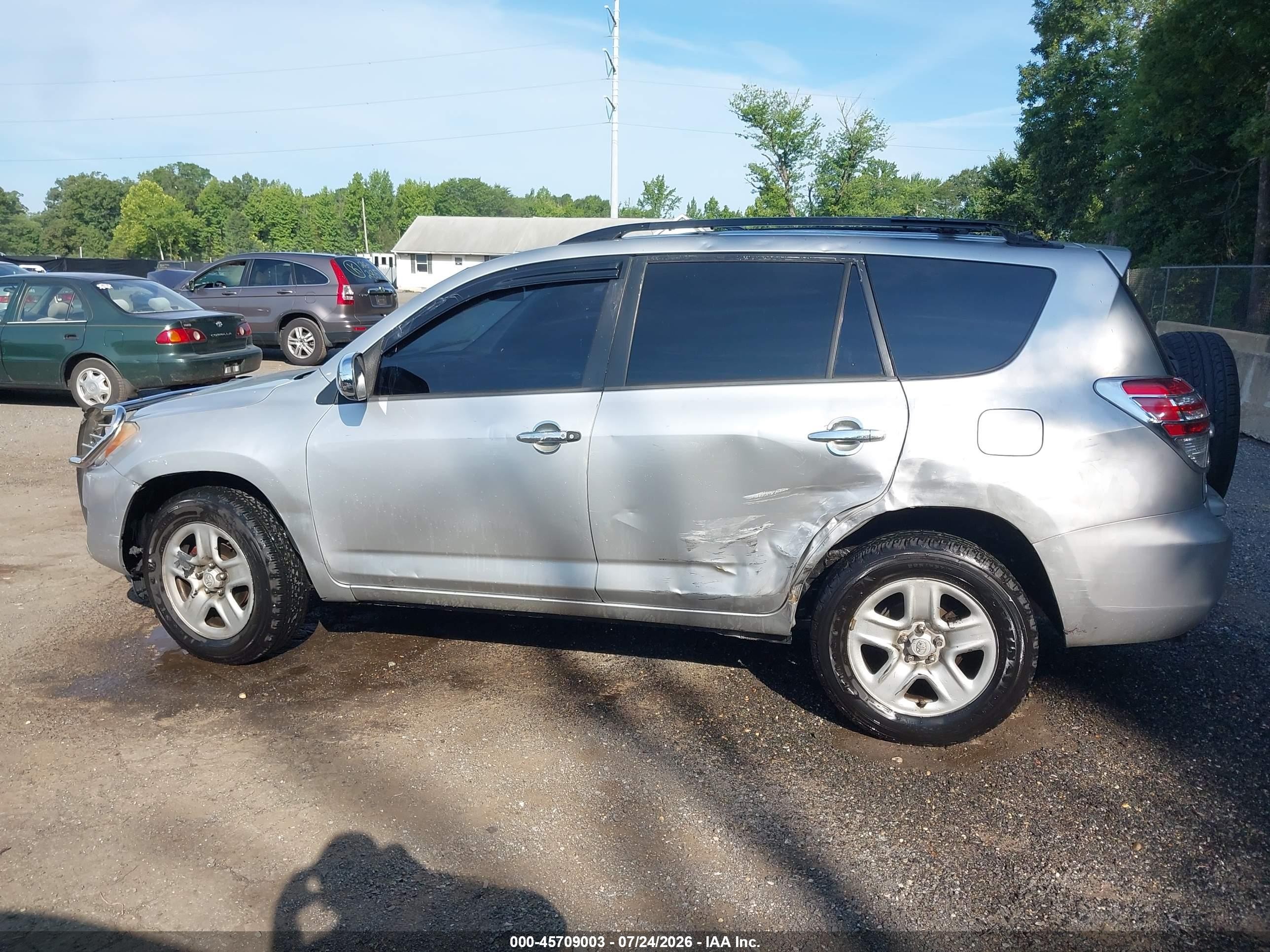 2012 Toyota Rav4 Silver vin: 2T3BF4DV0CW203782