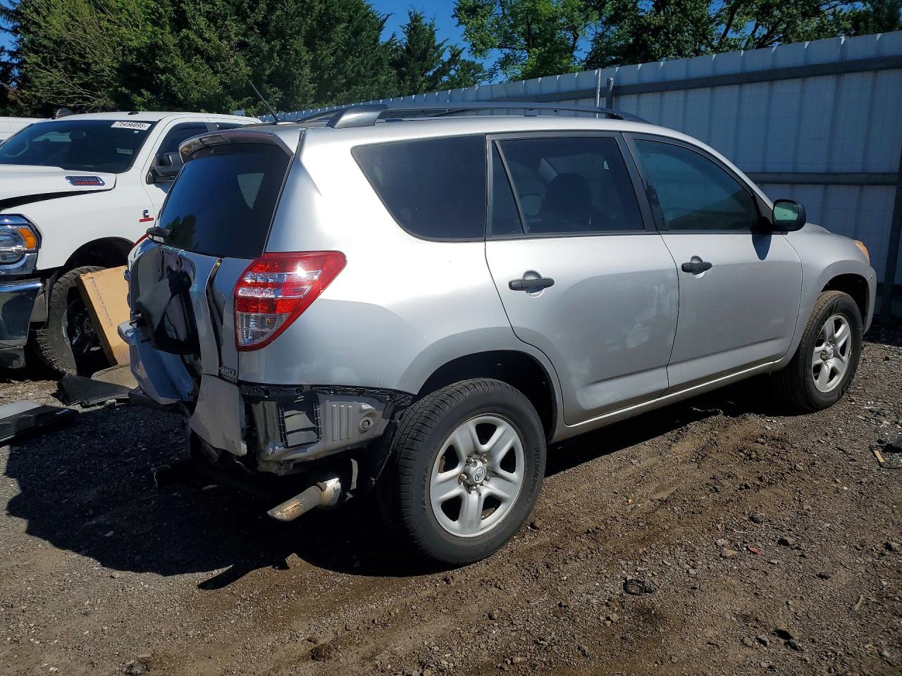 2012 Toyota Rav4 Base Silver vin: 2T3BF4DV0CW215477