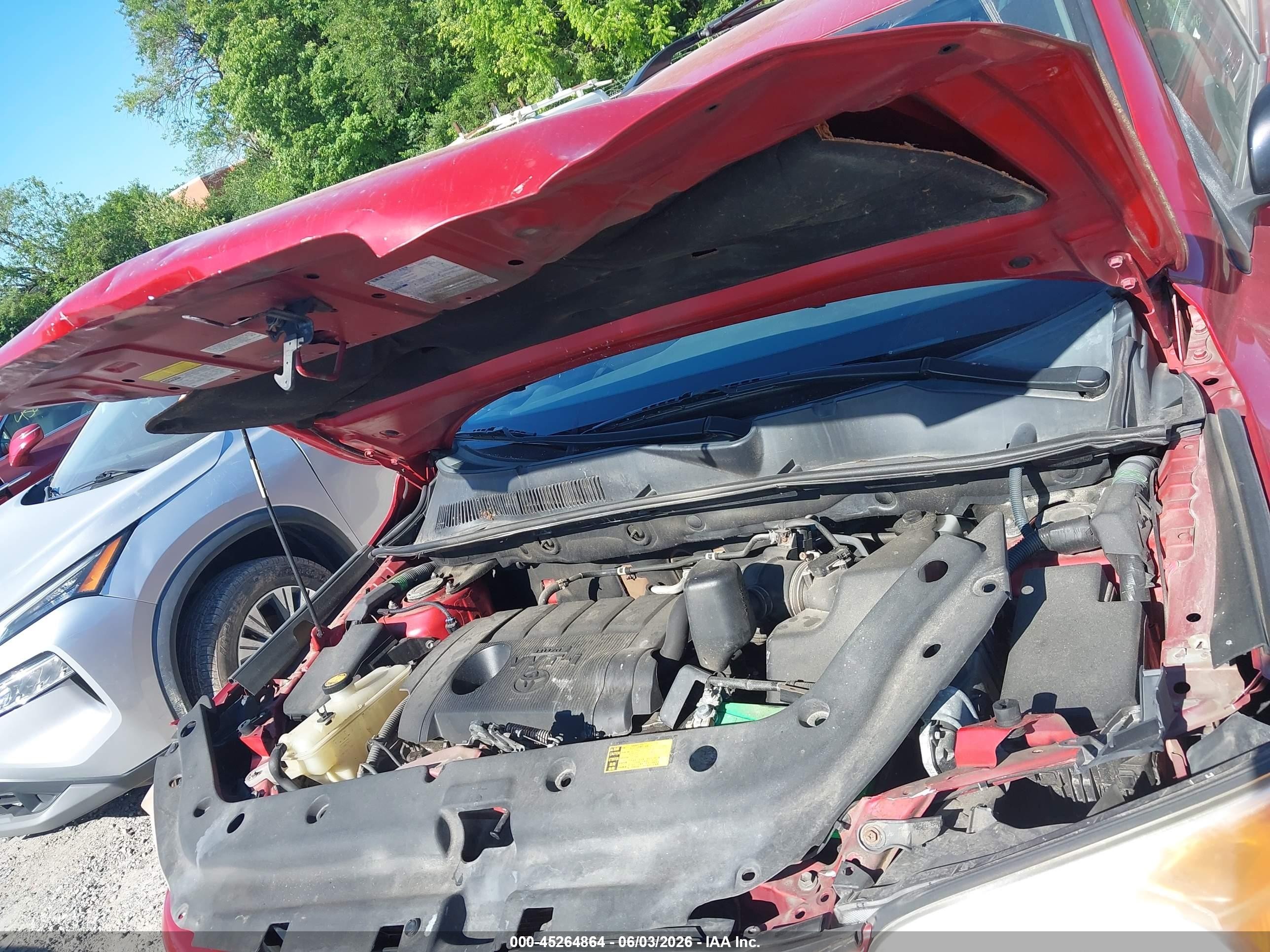 2012 Toyota Rav4   Red vin: 2T3BF4DV0CW225524