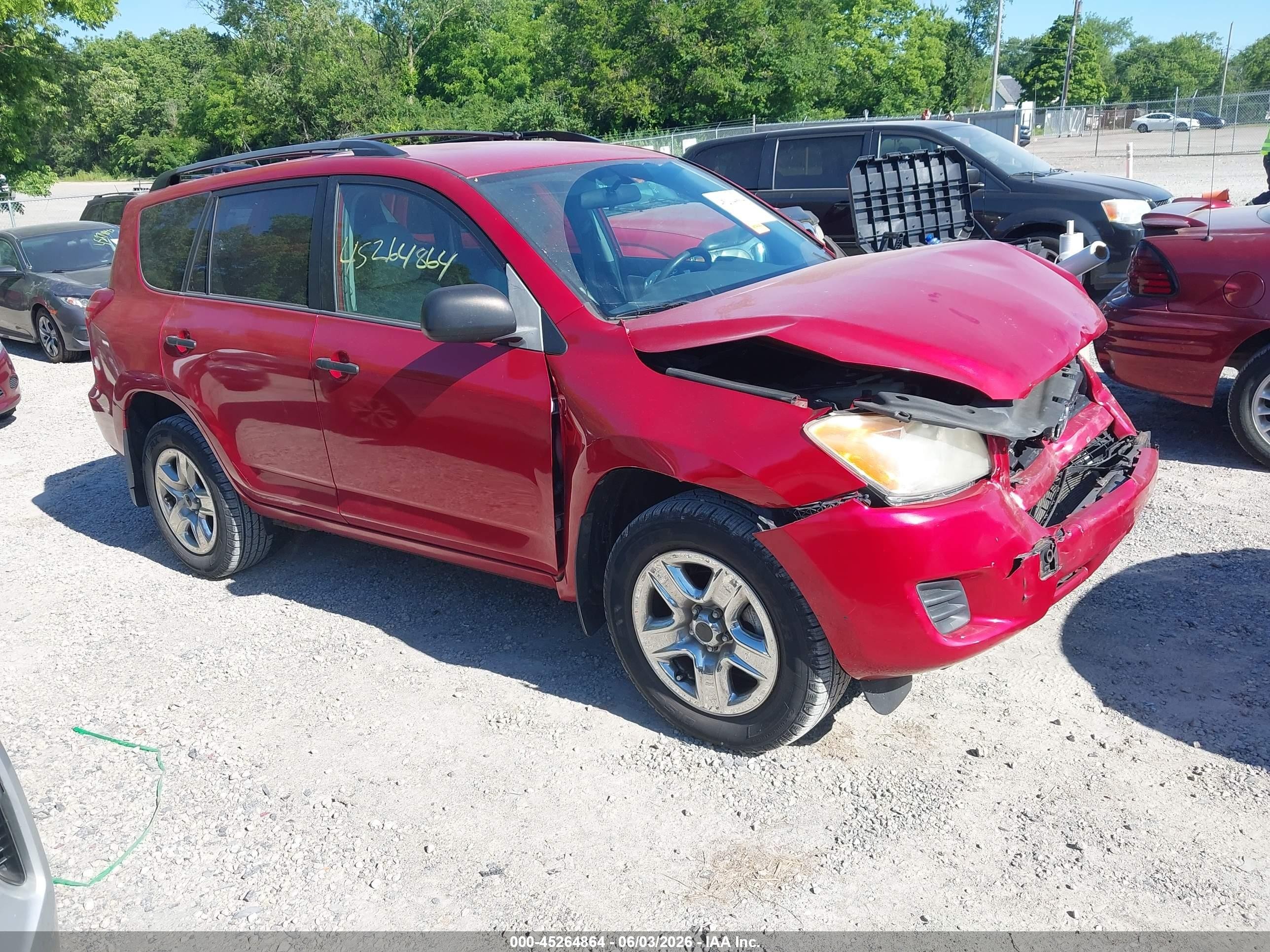 2012 Toyota Rav4   Red vin: 2T3BF4DV0CW225524