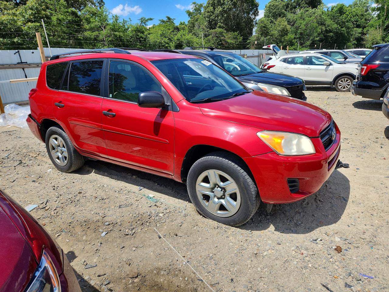 2012 Toyota Rav4 Base Red vin: 2T3BF4DV0CW230187