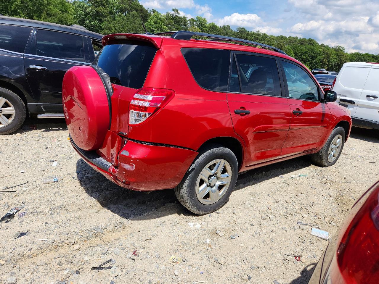 2012 Toyota Rav4 Base Red vin: 2T3BF4DV0CW230187