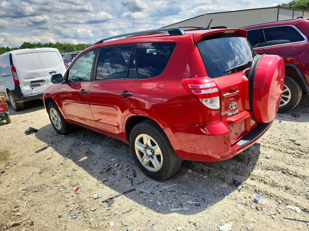 2012 Toyota Rav4 Base Red vin: 2T3BF4DV0CW230187