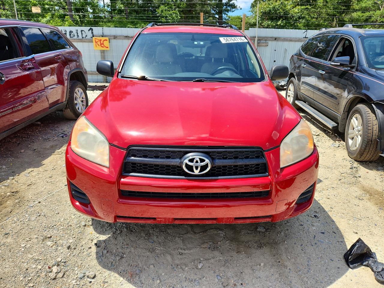 2012 Toyota Rav4 Base Red vin: 2T3BF4DV0CW230187