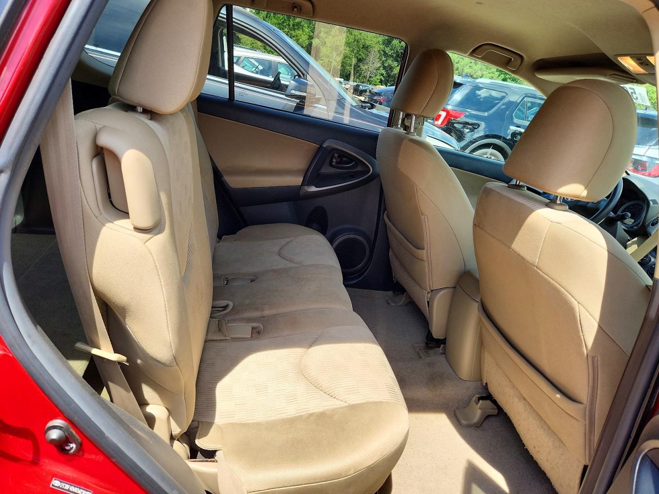 2012 Toyota Rav4 Base Red vin: 2T3BF4DV0CW230187