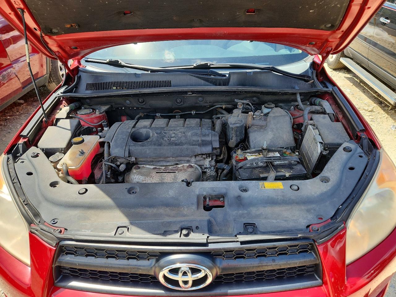 2012 Toyota Rav4 Base Red vin: 2T3BF4DV0CW230187