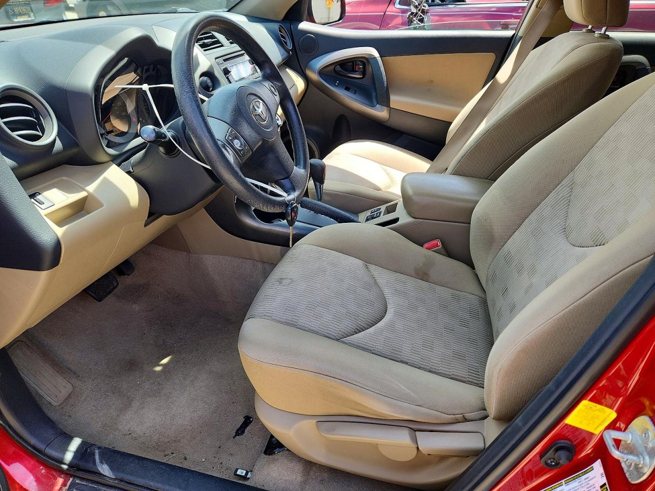 2012 Toyota Rav4 Base Red vin: 2T3BF4DV0CW230187