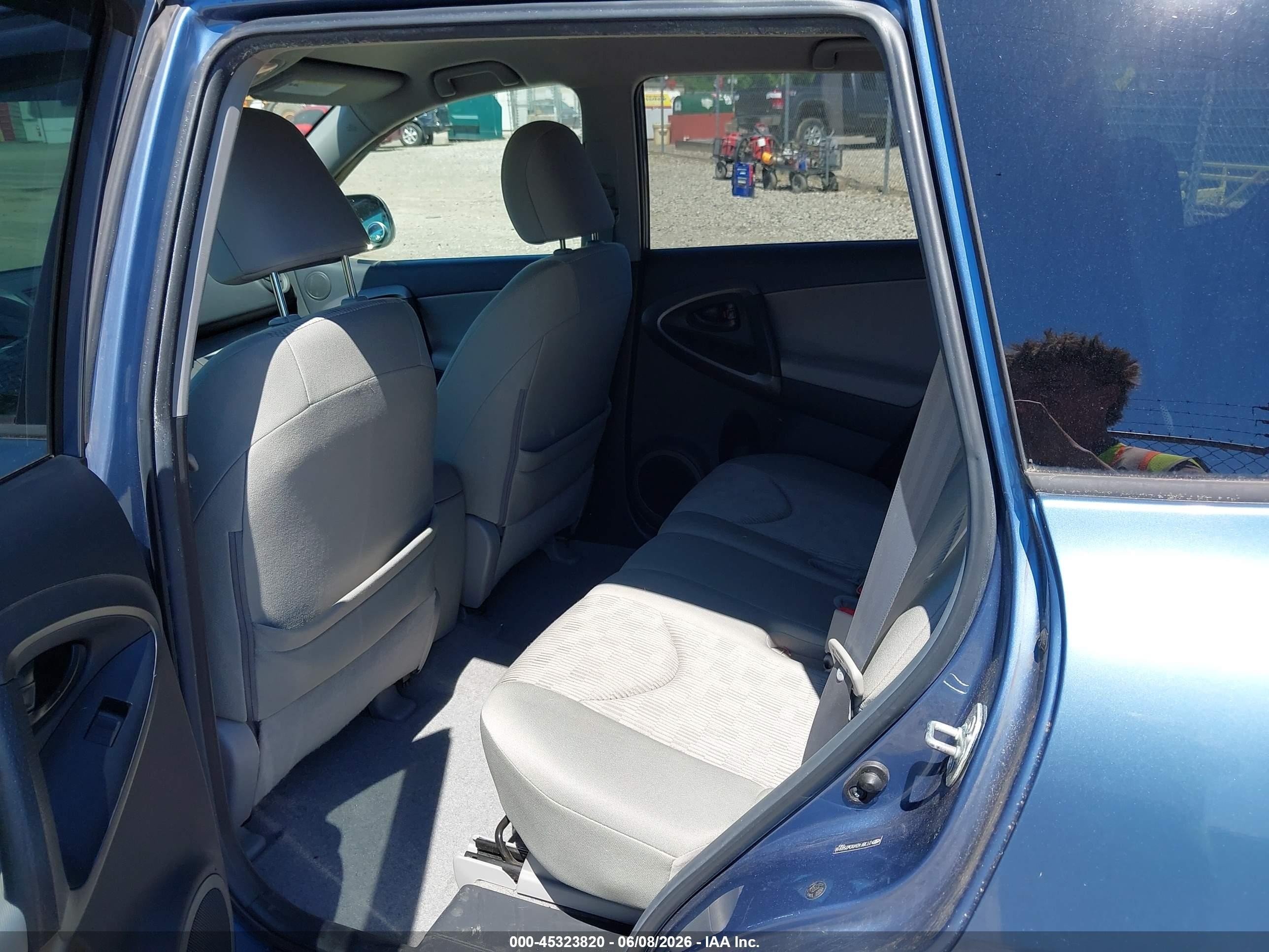 2012 Toyota Rav4   Light Blue vin: 2T3BF4DV0CW256918