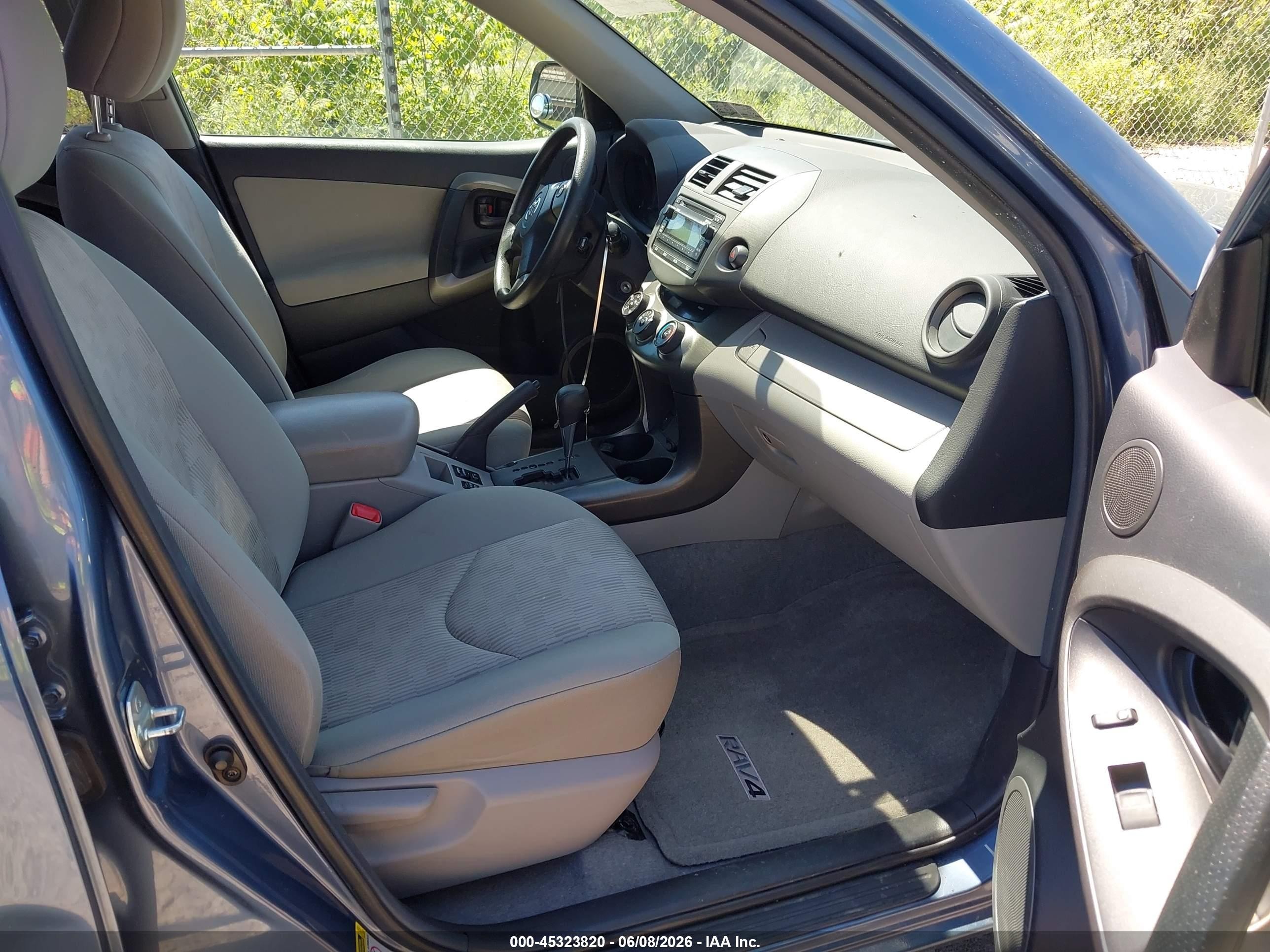 2012 Toyota Rav4   Light Blue vin: 2T3BF4DV0CW256918