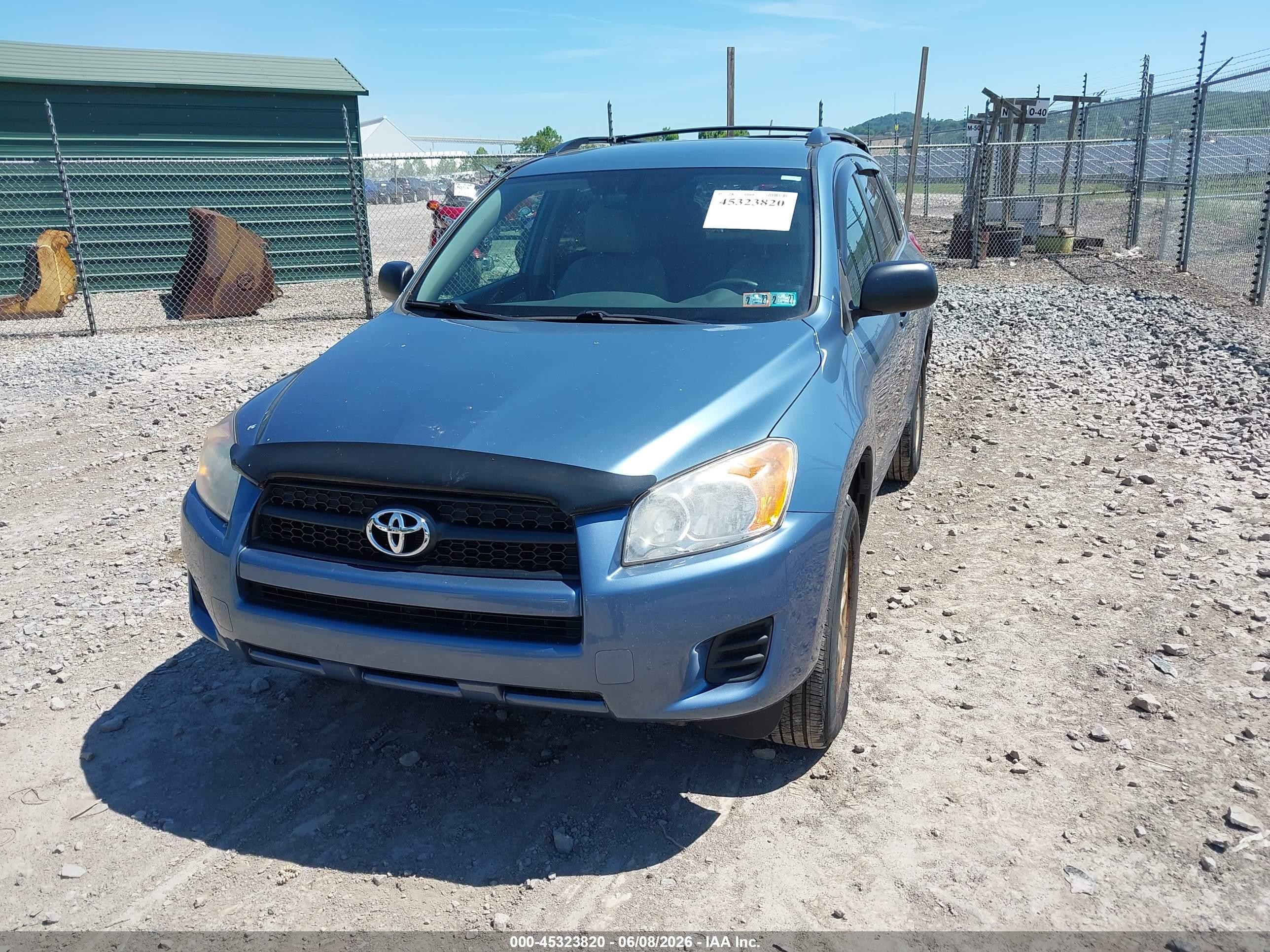 2012 Toyota Rav4   Light Blue vin: 2T3BF4DV0CW256918