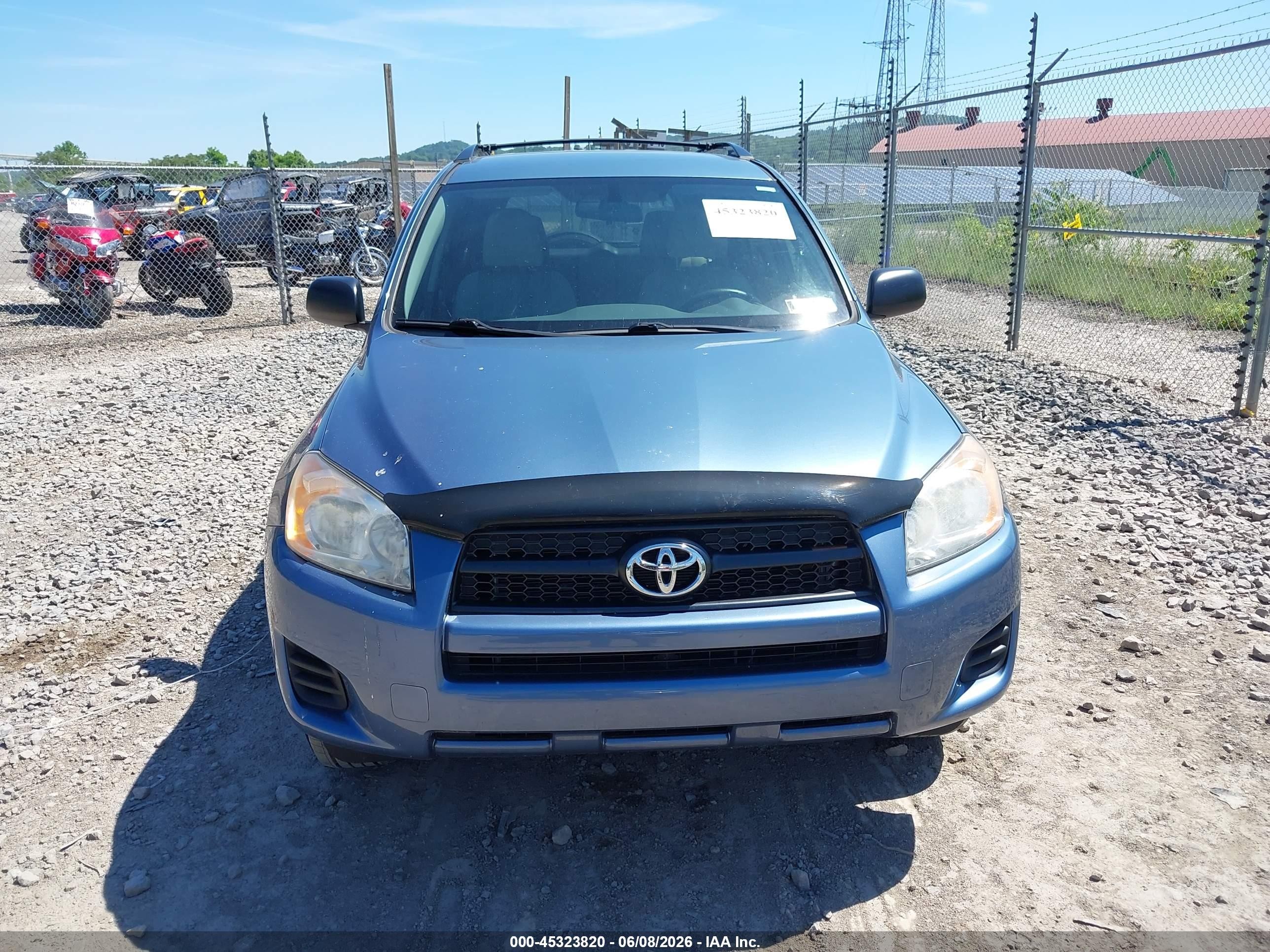 2012 Toyota Rav4   Light Blue vin: 2T3BF4DV0CW256918
