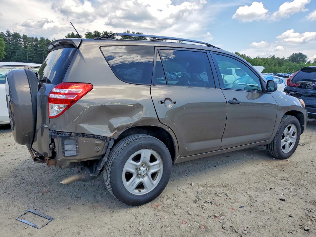 2010 Toyota Rav4 Base Brown vin: 2T3BF4DV1AW037401