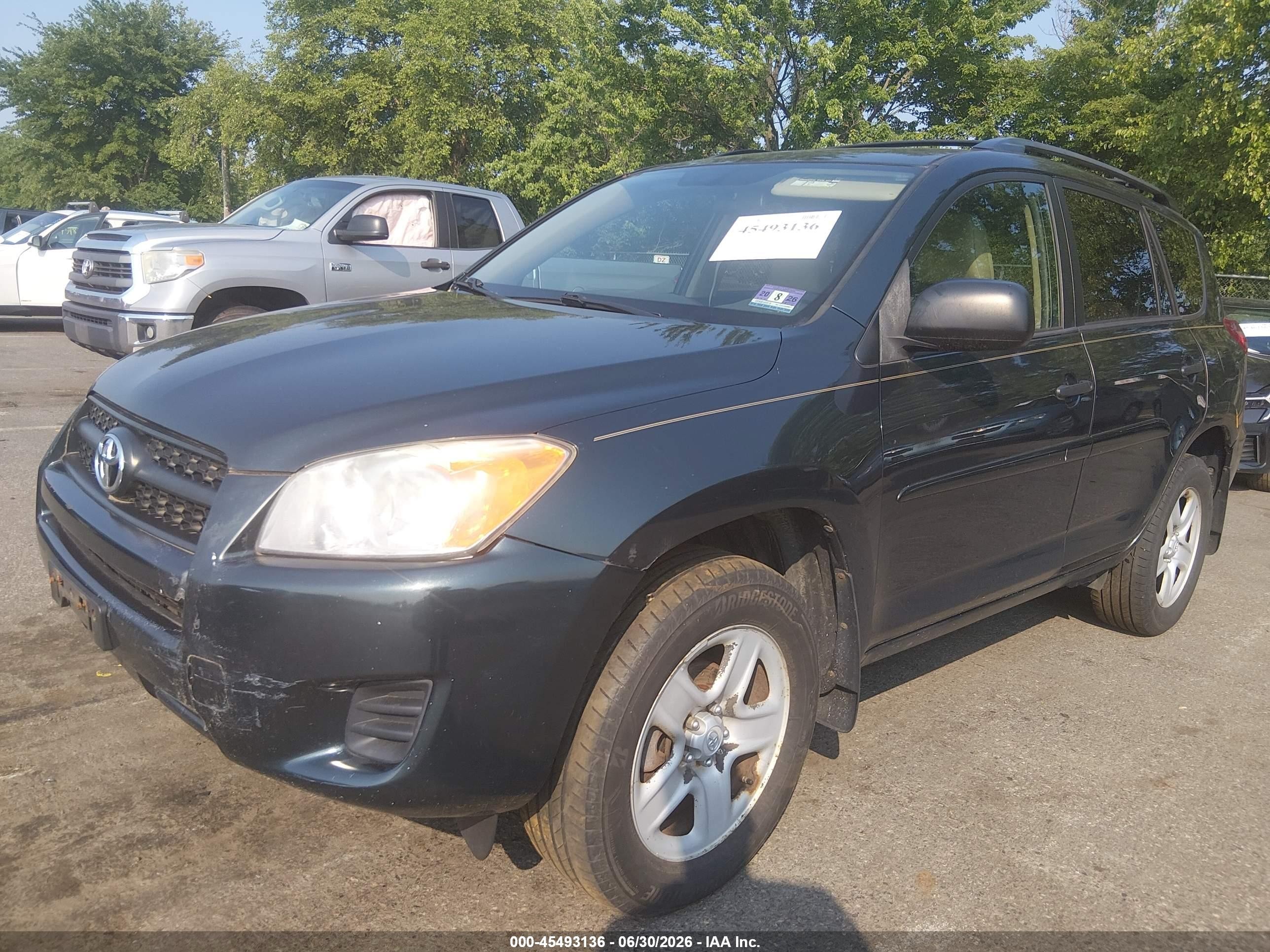 2010 Toyota Rav4   Black vin: 2T3BF4DV1AW059012