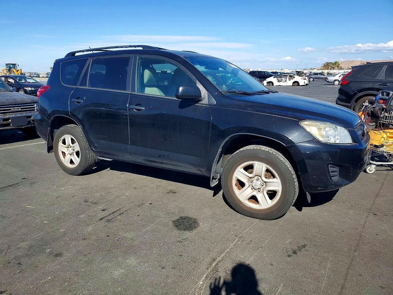 2010 Toyota Rav4 Base Black vin: 2T3BF4DV1AW063044