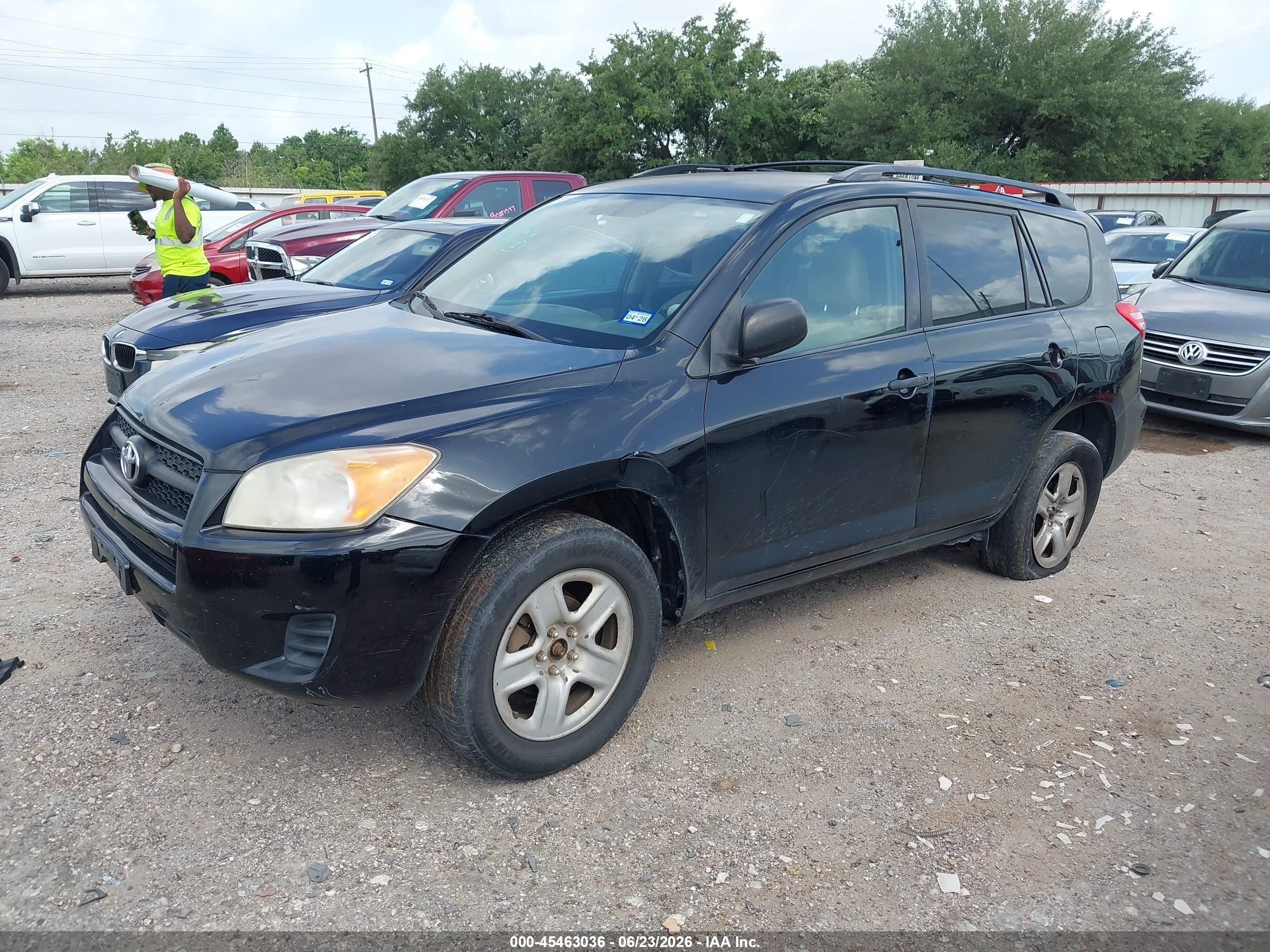 2010 Toyota Rav4   Black vin: 2T3BF4DV1AW066204