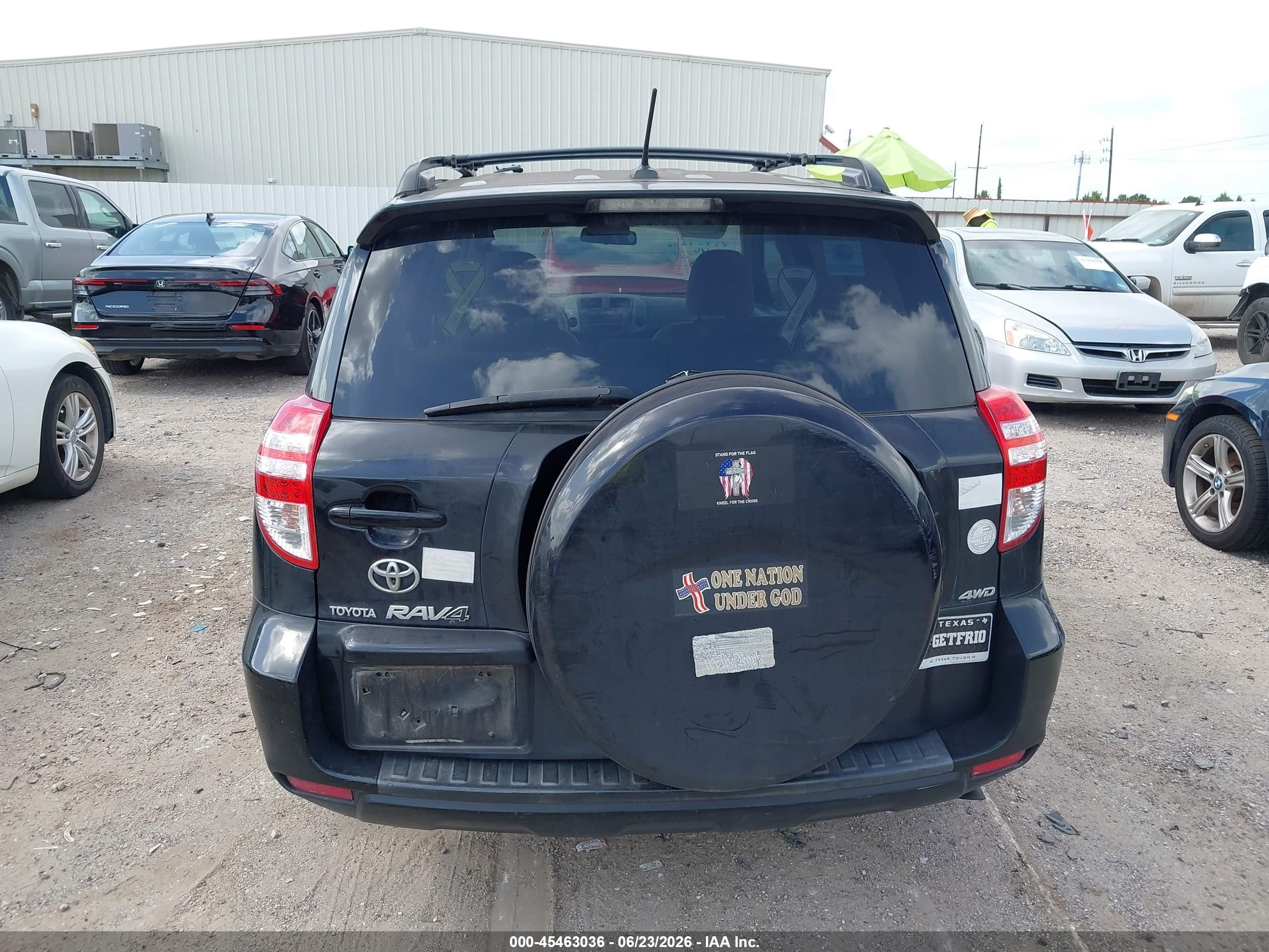 2010 Toyota Rav4   Black vin: 2T3BF4DV1AW066204