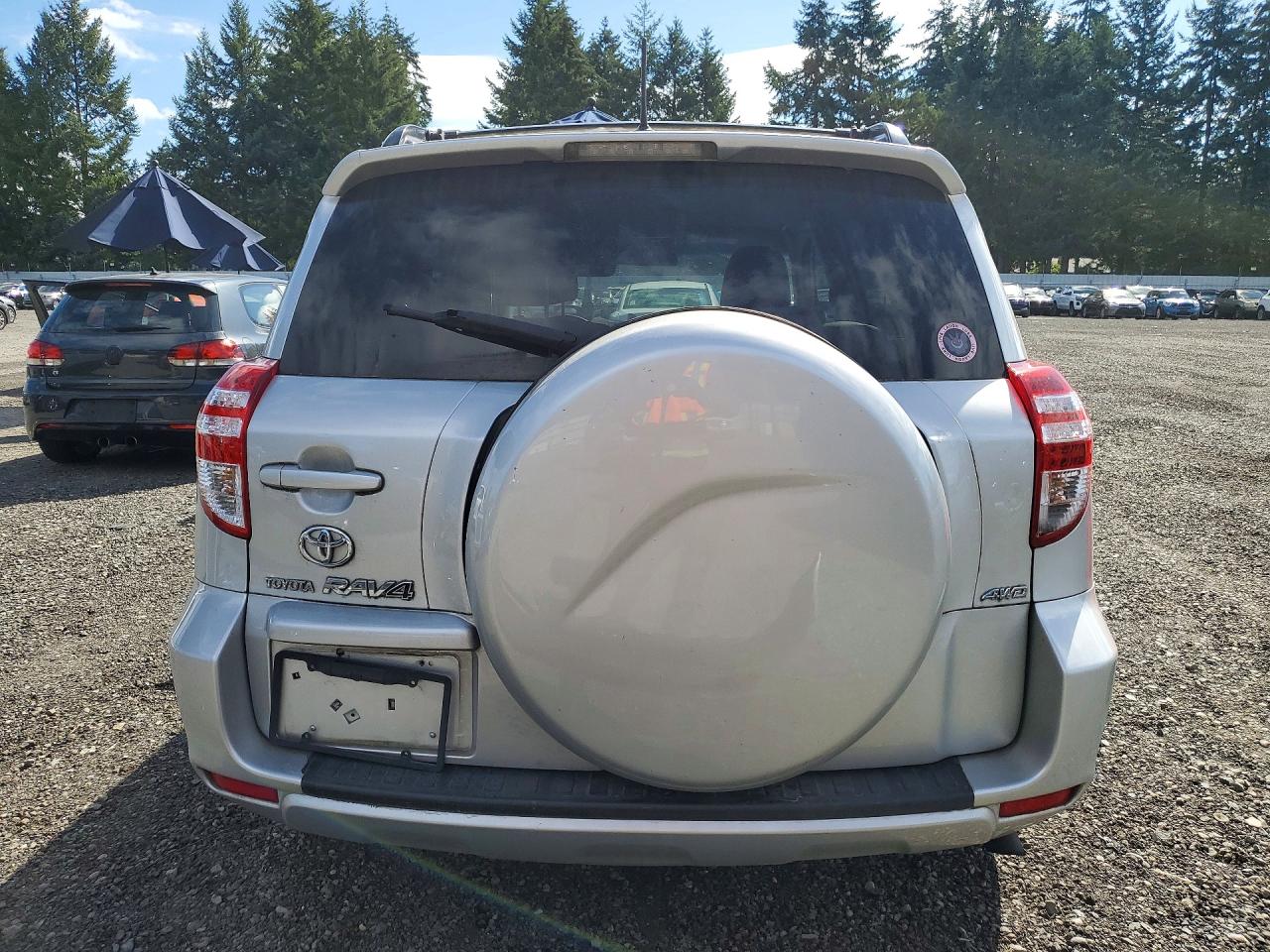 2010 Toyota Rav4 Base Silver vin: 2T3BF4DV1AW079793