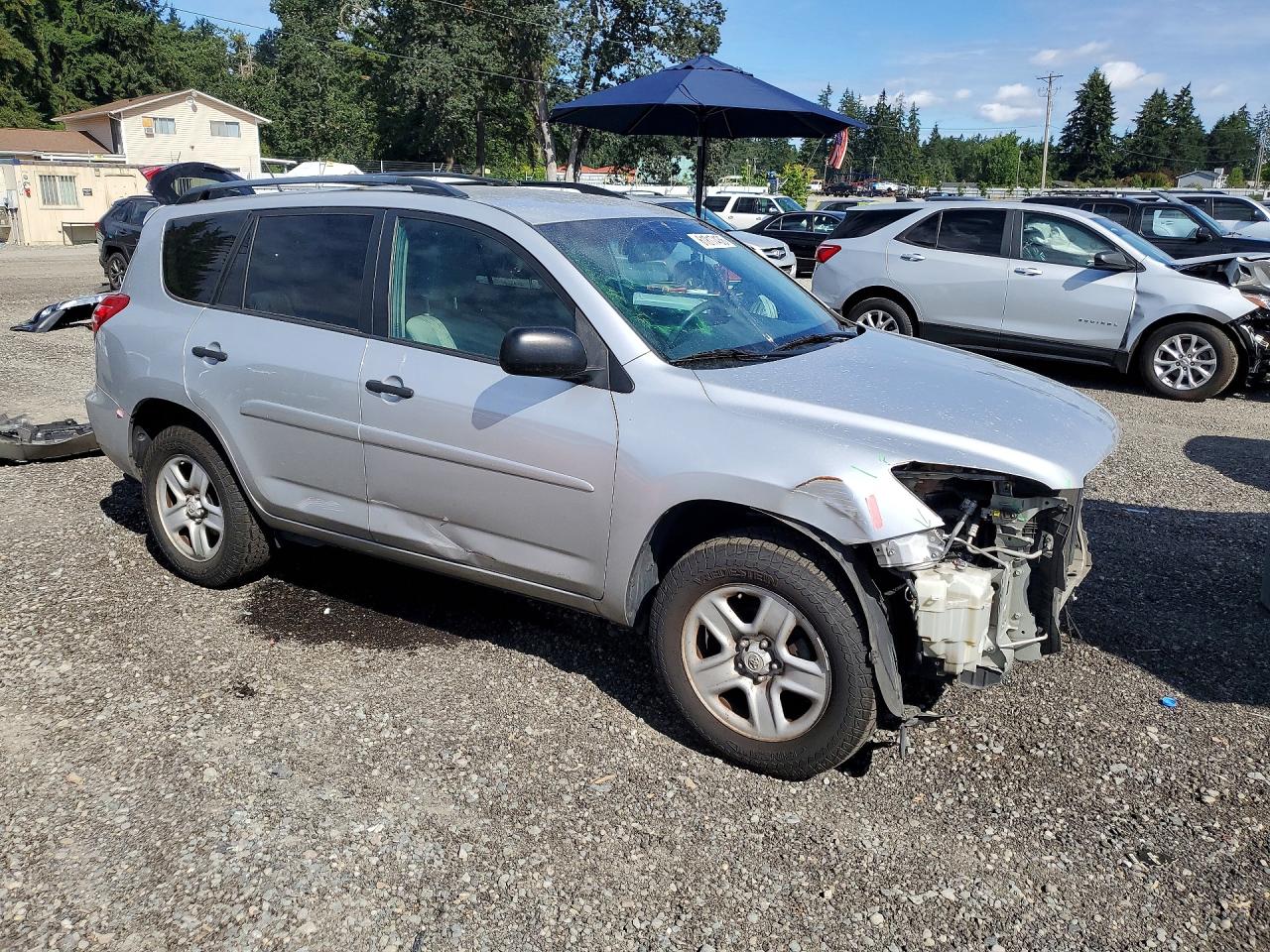 2010 Toyota Rav4 Base Silver vin: 2T3BF4DV1AW079793
