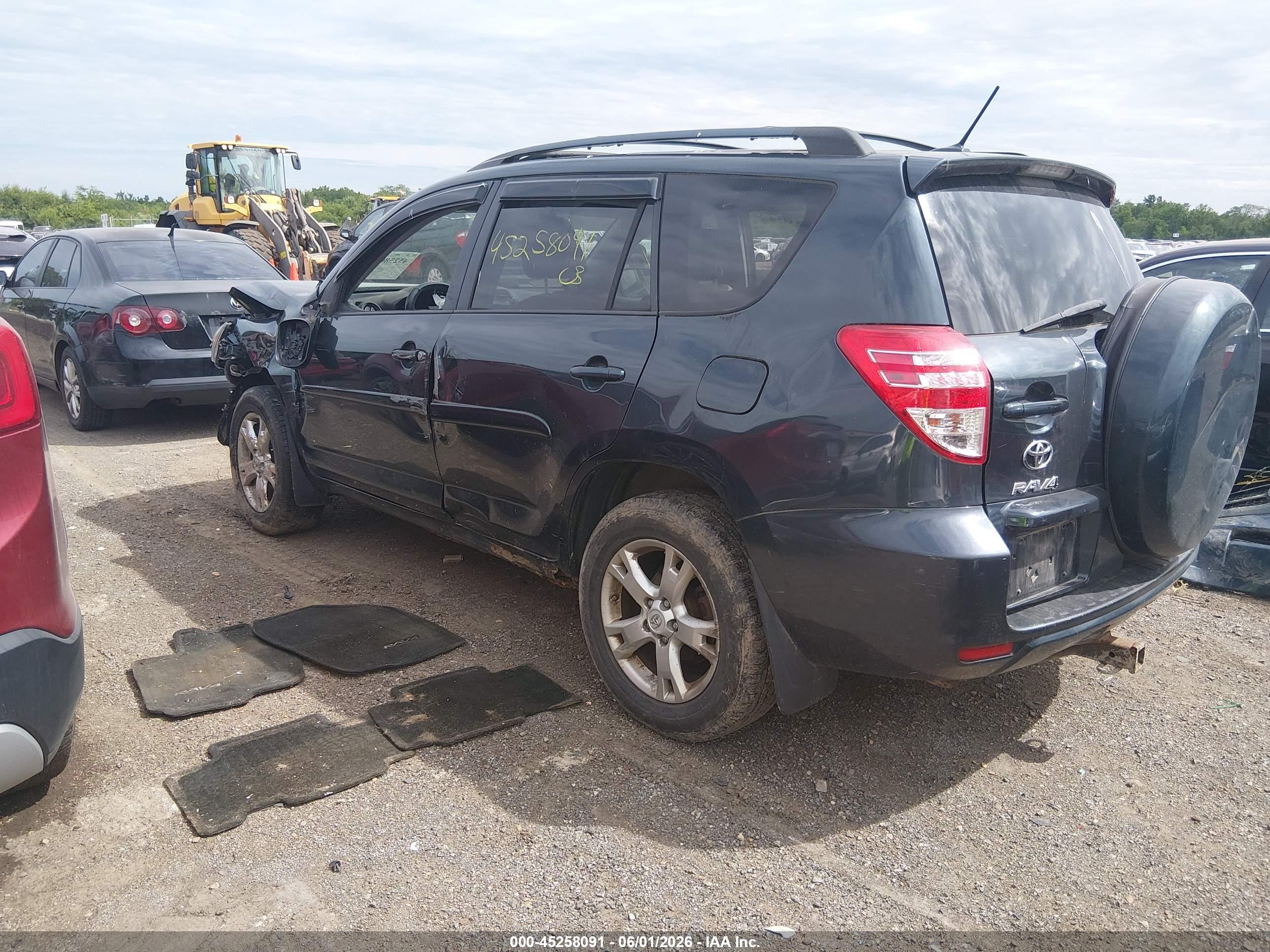 2011 Toyota Rav4   Blue vin: 2T3BF4DV1BW090004