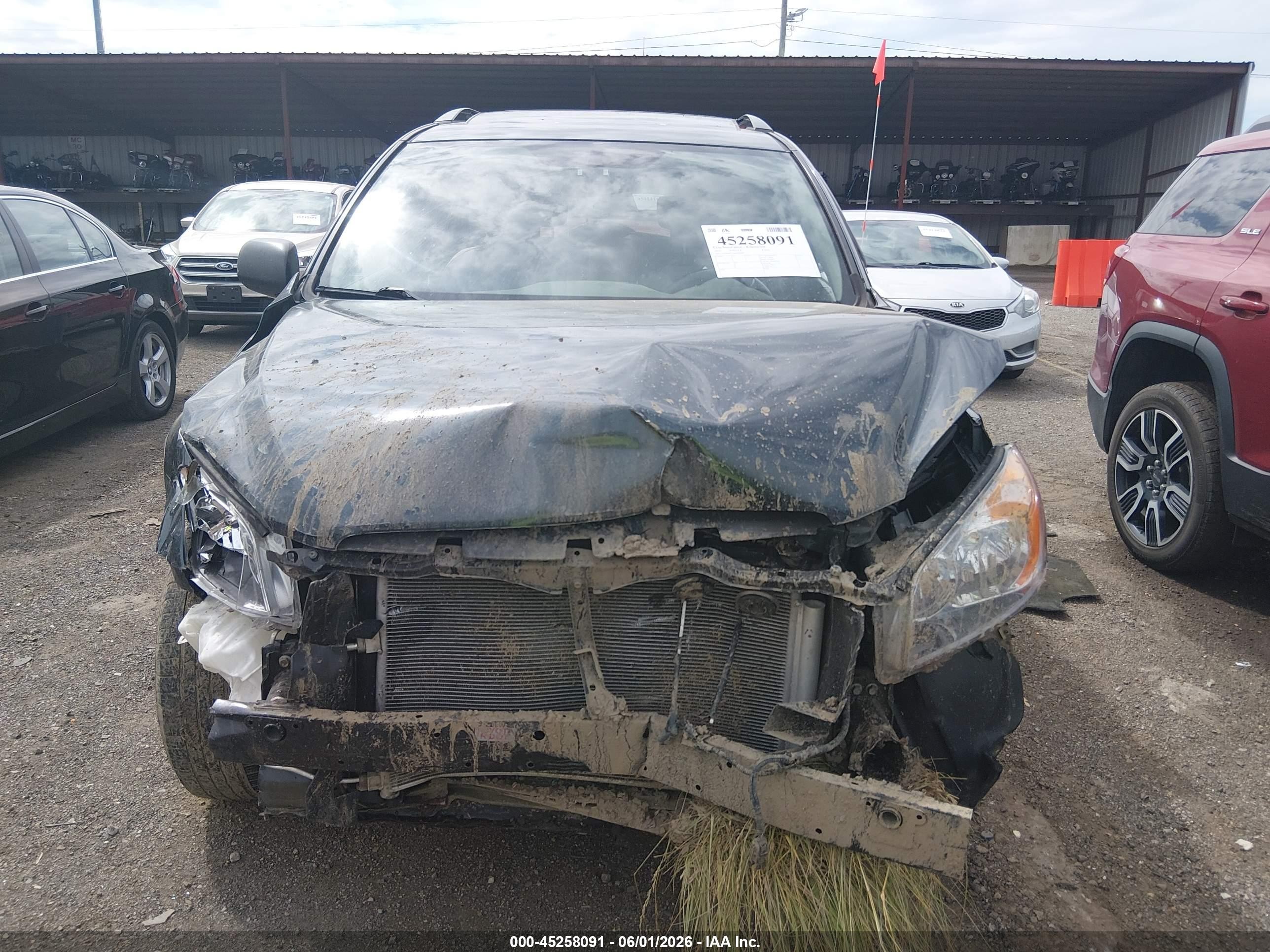 2011 Toyota Rav4   Blue vin: 2T3BF4DV1BW090004