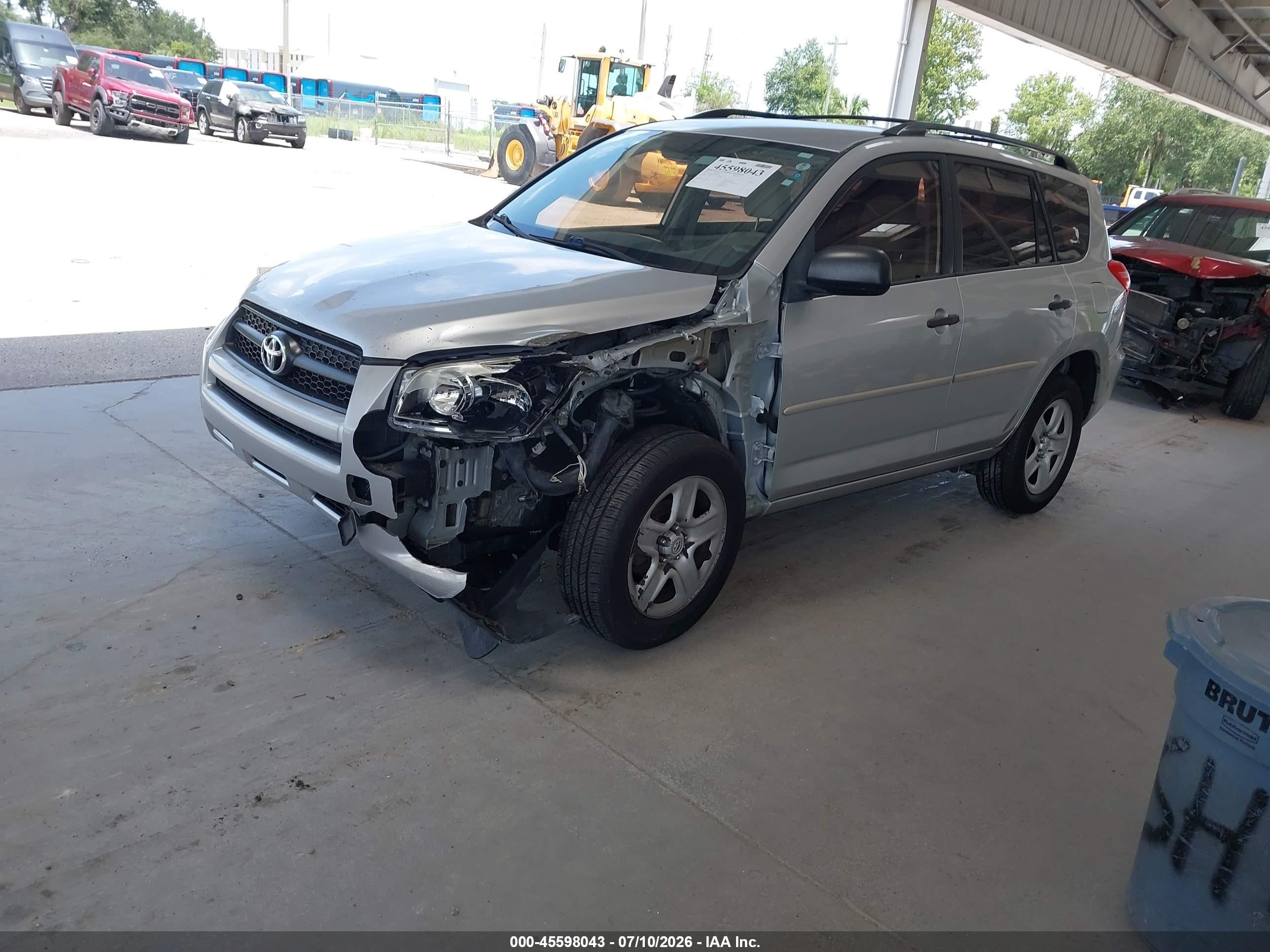 2011 Toyota Rav4   Silver vin: 2T3BF4DV1BW101826