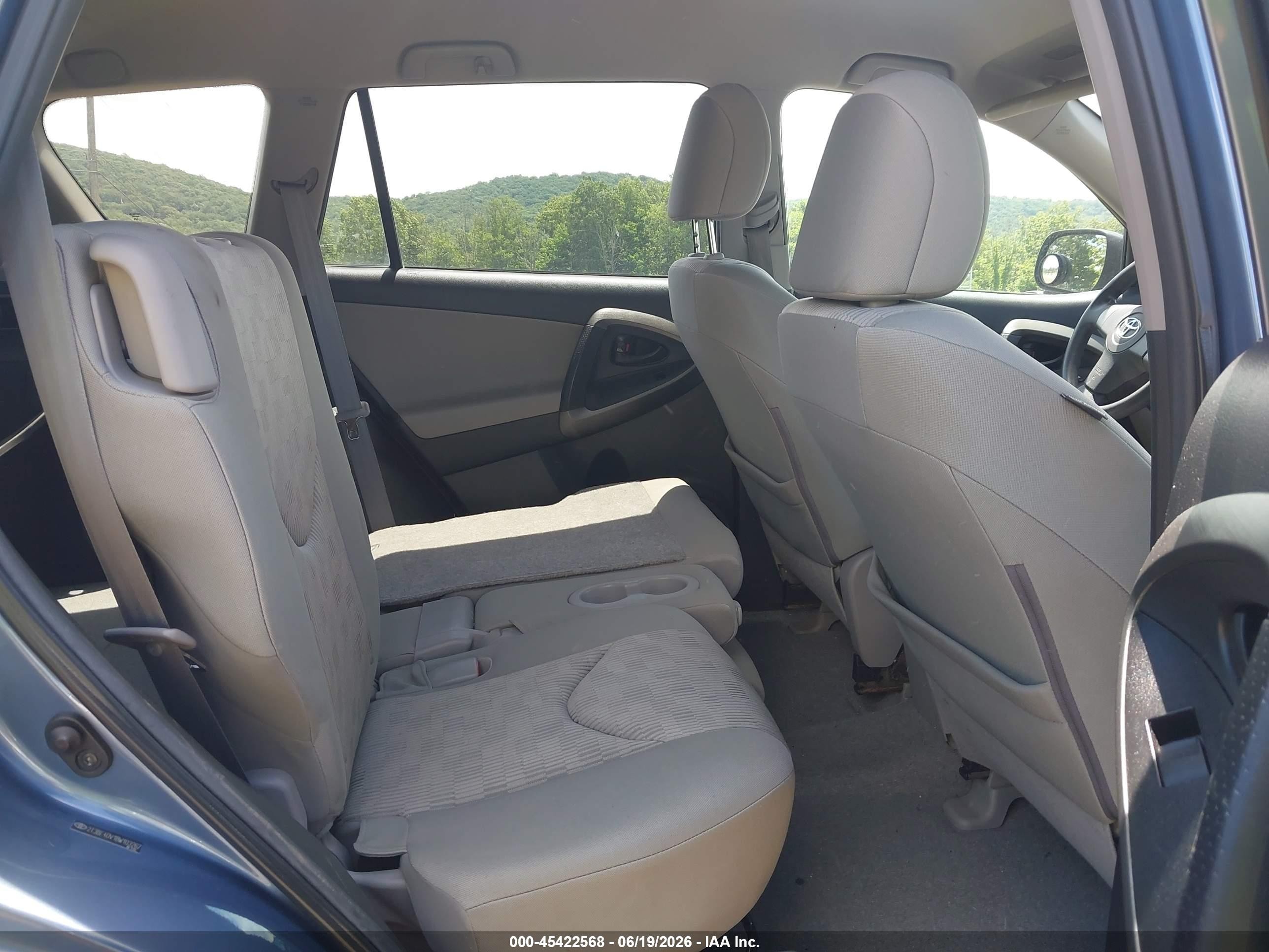 2011 Toyota Rav4   Light Blue vin: 2T3BF4DV1BW103267