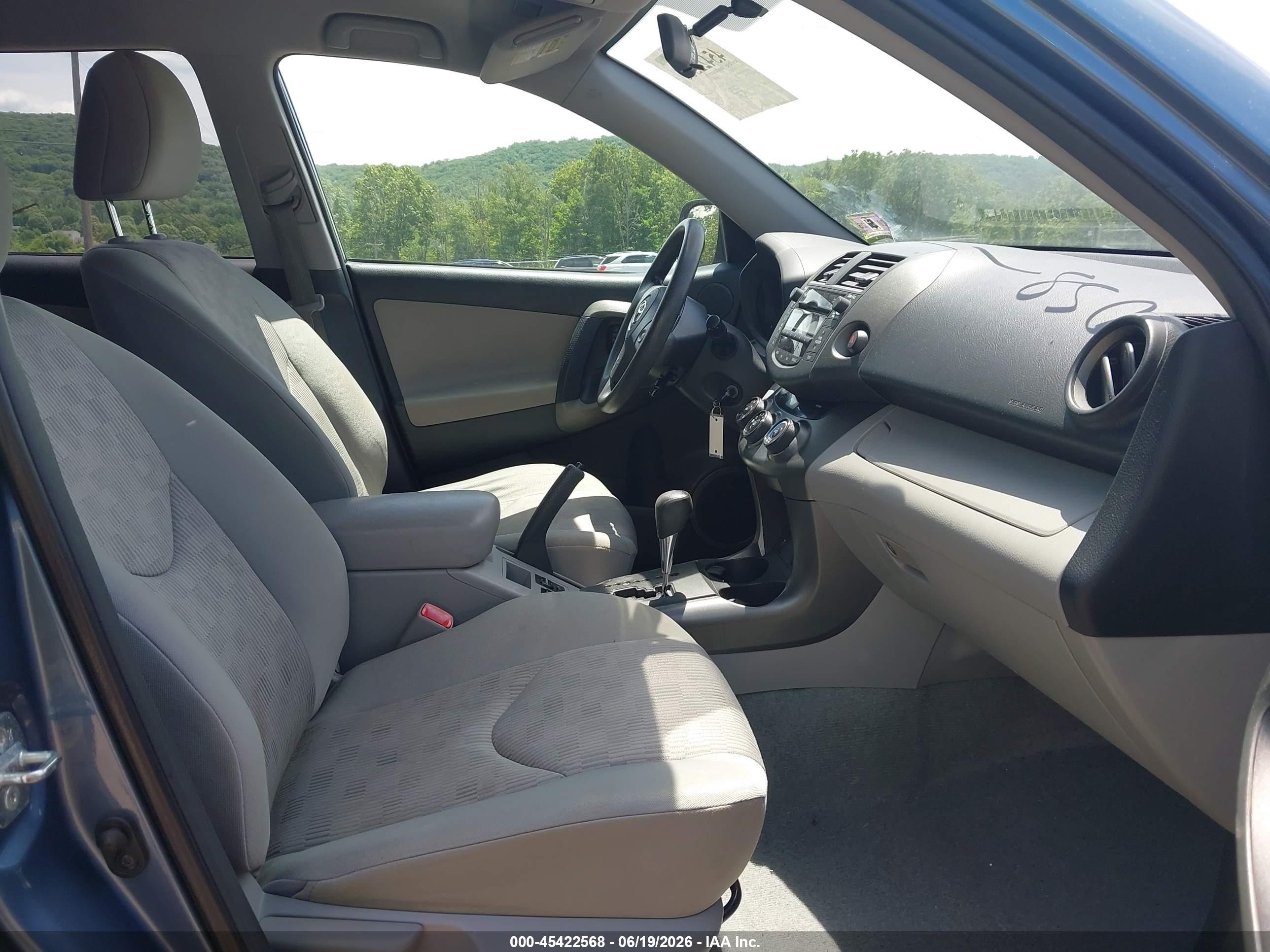 2011 Toyota Rav4   Light Blue vin: 2T3BF4DV1BW103267