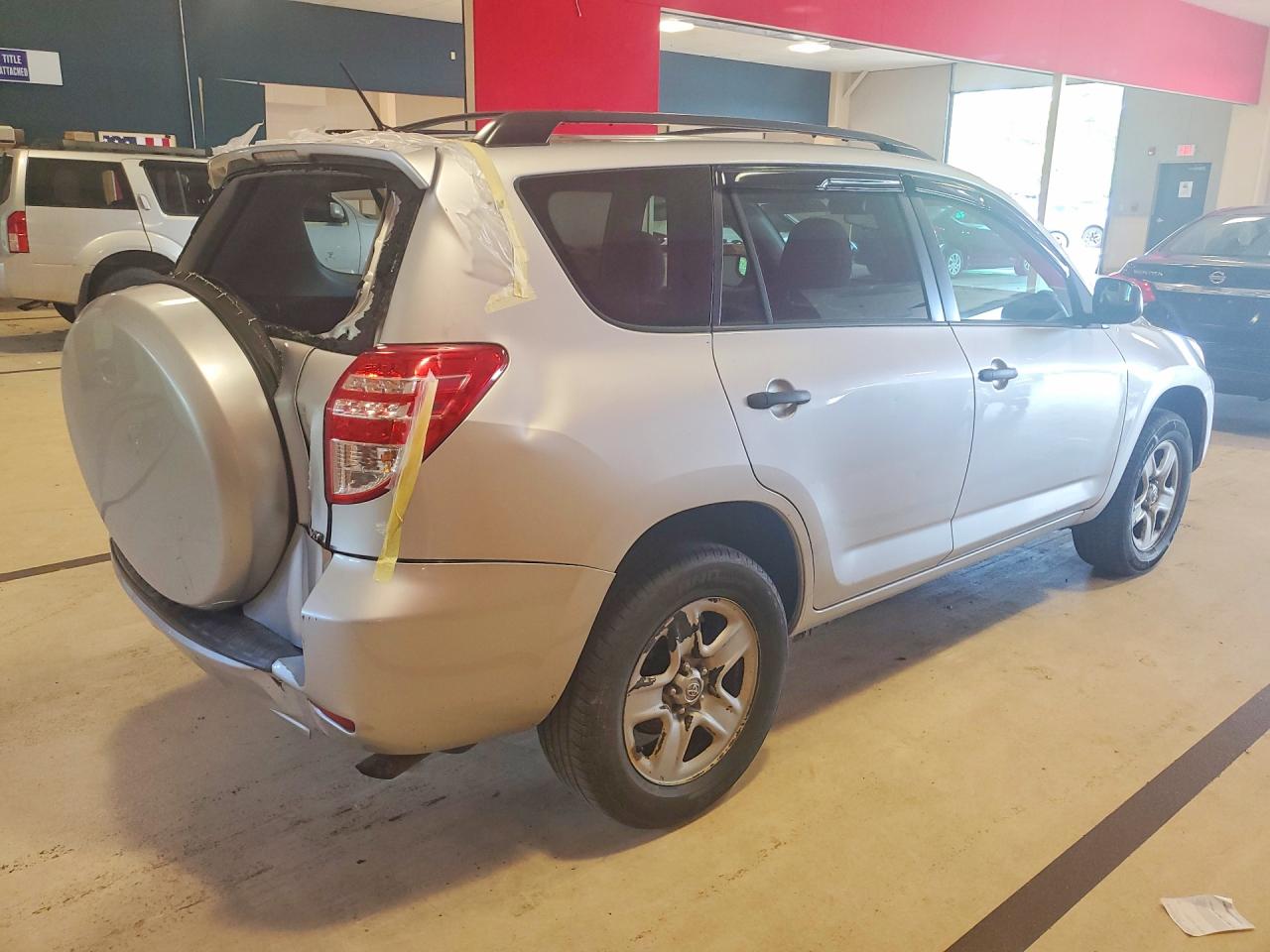 2011 Toyota Rav4 Base Silver vin: 2T3BF4DV1BW116486