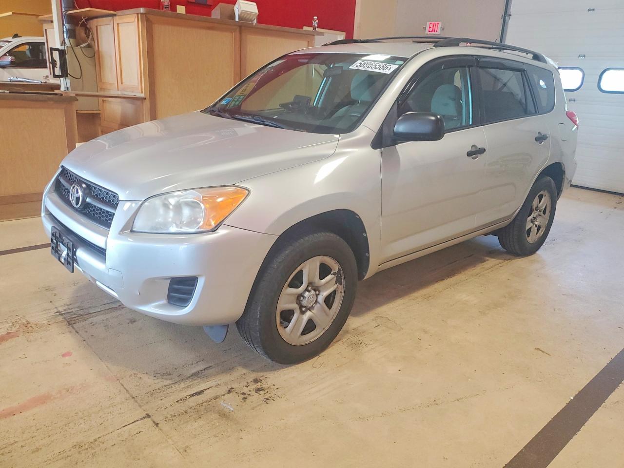 2011 Toyota Rav4 Base Silver vin: 2T3BF4DV1BW116486